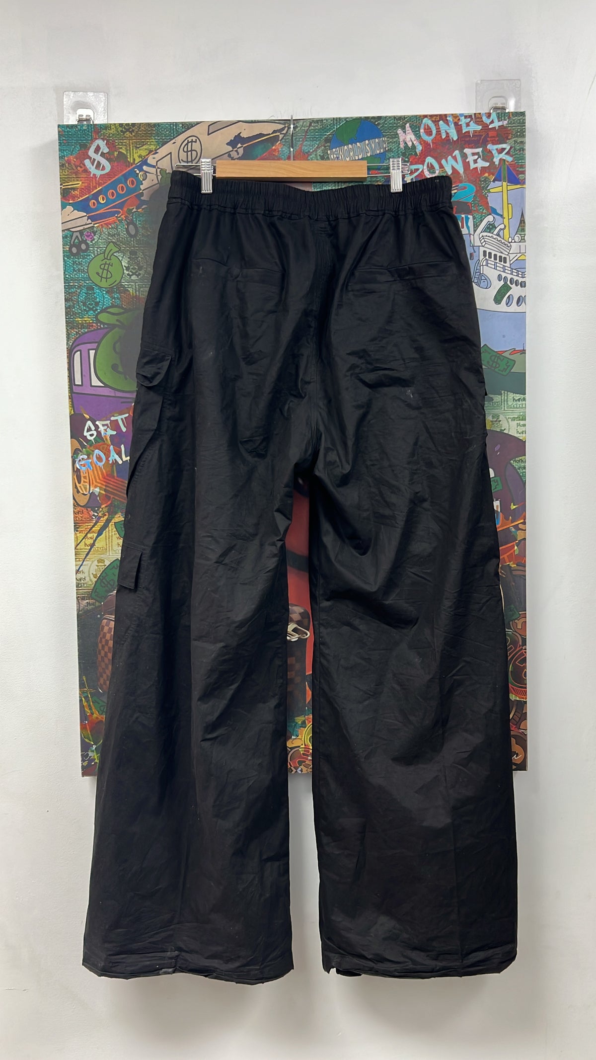 Rick Owens Black Bela Cargo Pant
