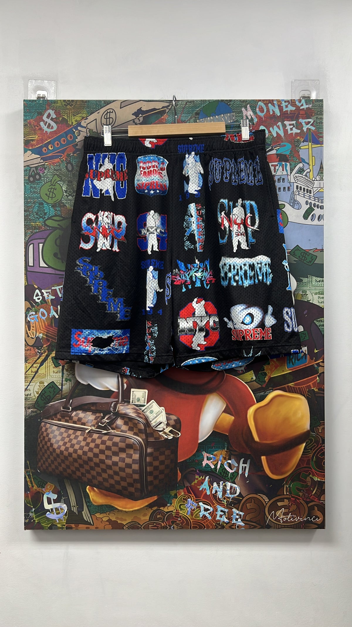 Supreme Flash Mesh Shorts