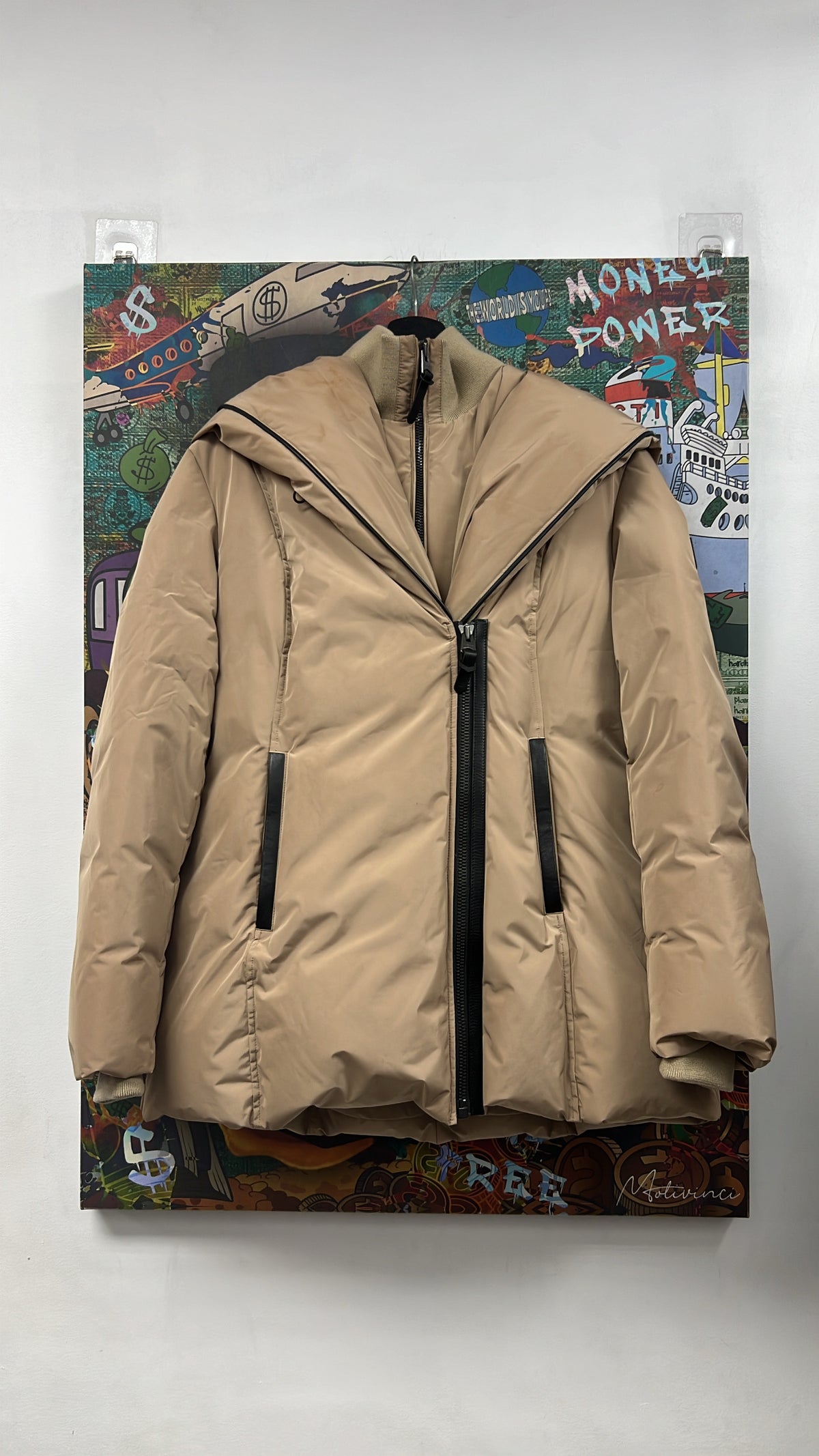 Mackage Tan Puffer Jacket