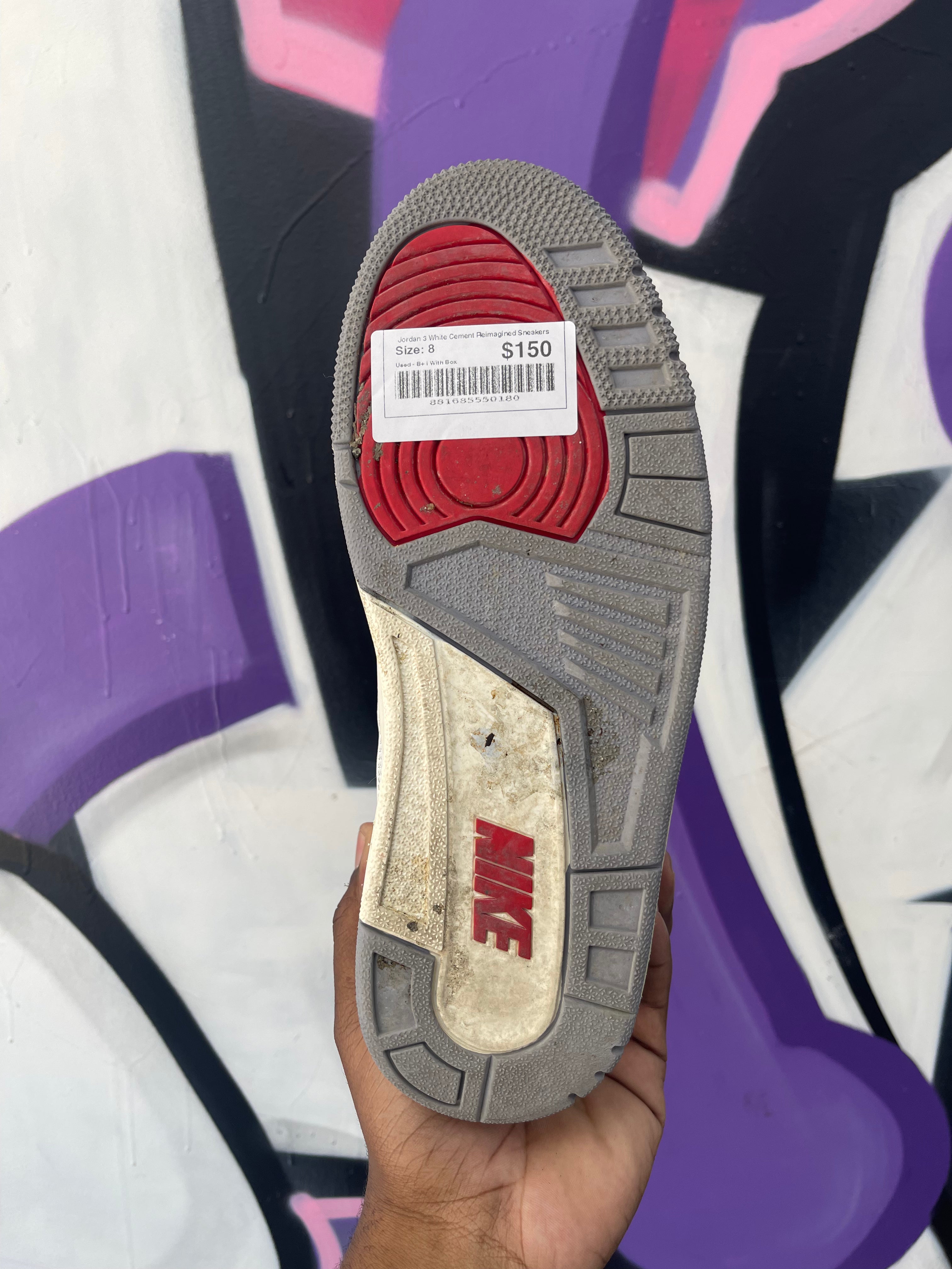 Jordan 3 White Cement Reimagined Sneakers