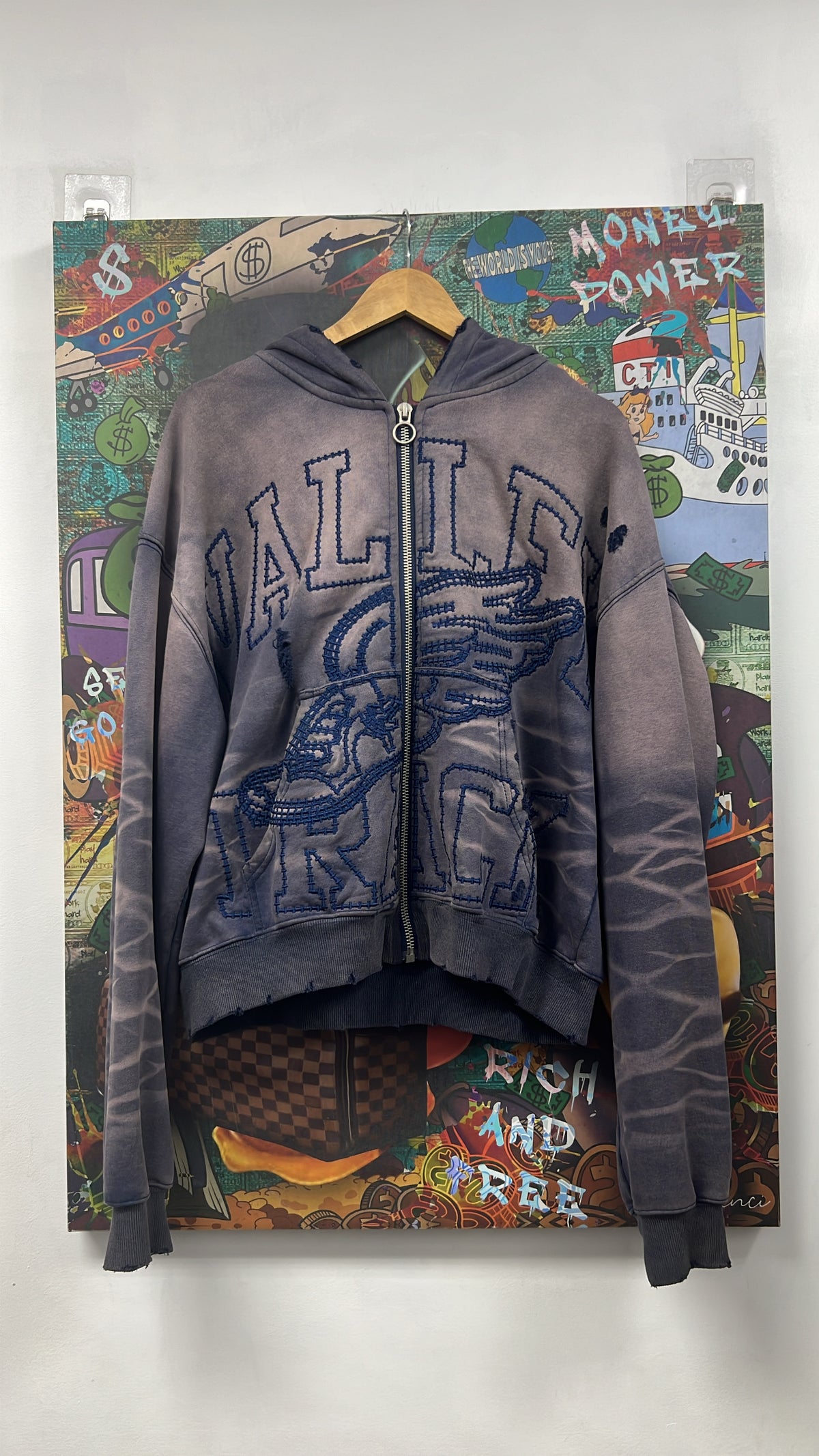 Vale Garden Zip Up Hoodie