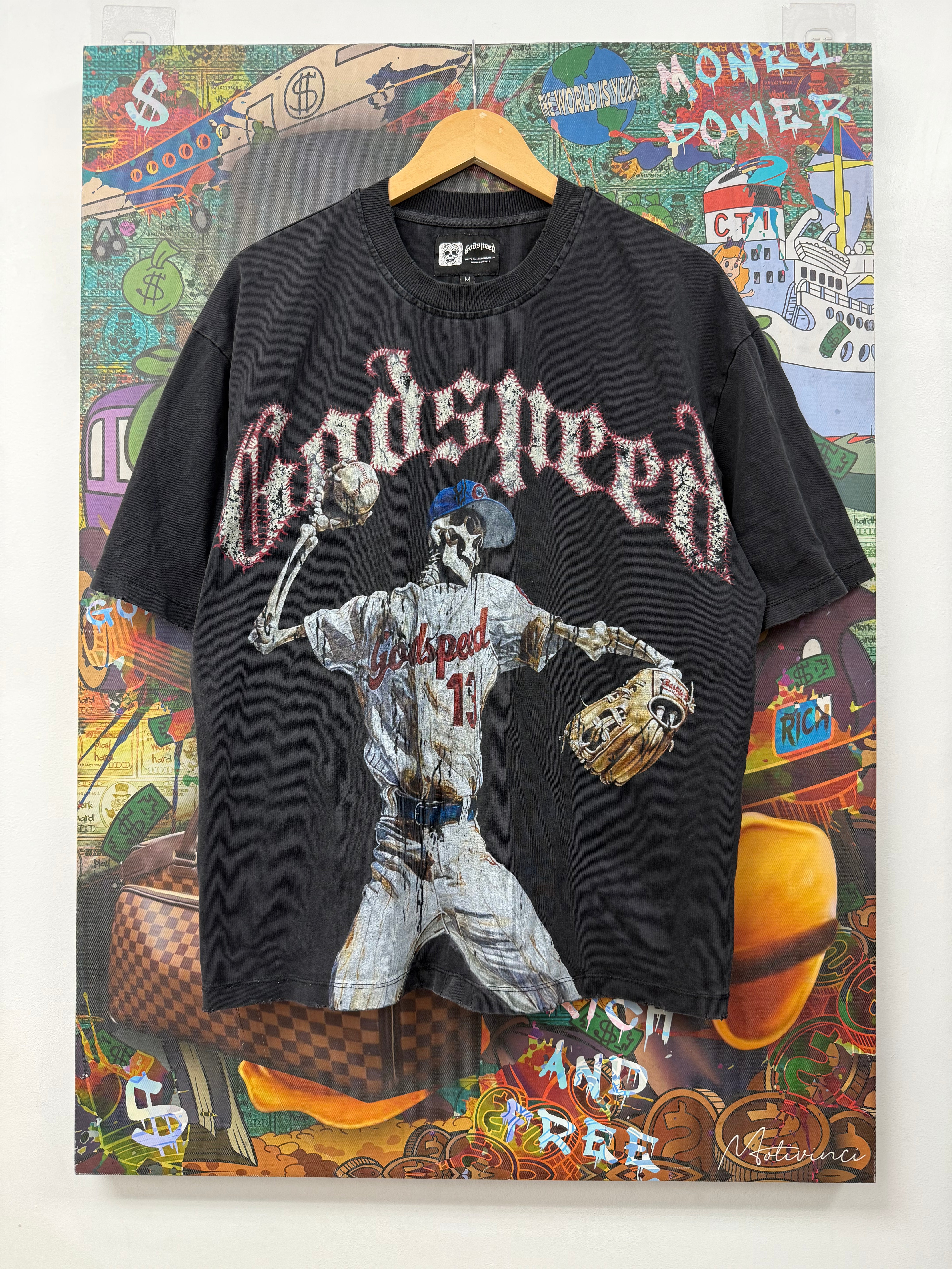 Godspeed Black Wash Strike One Tee