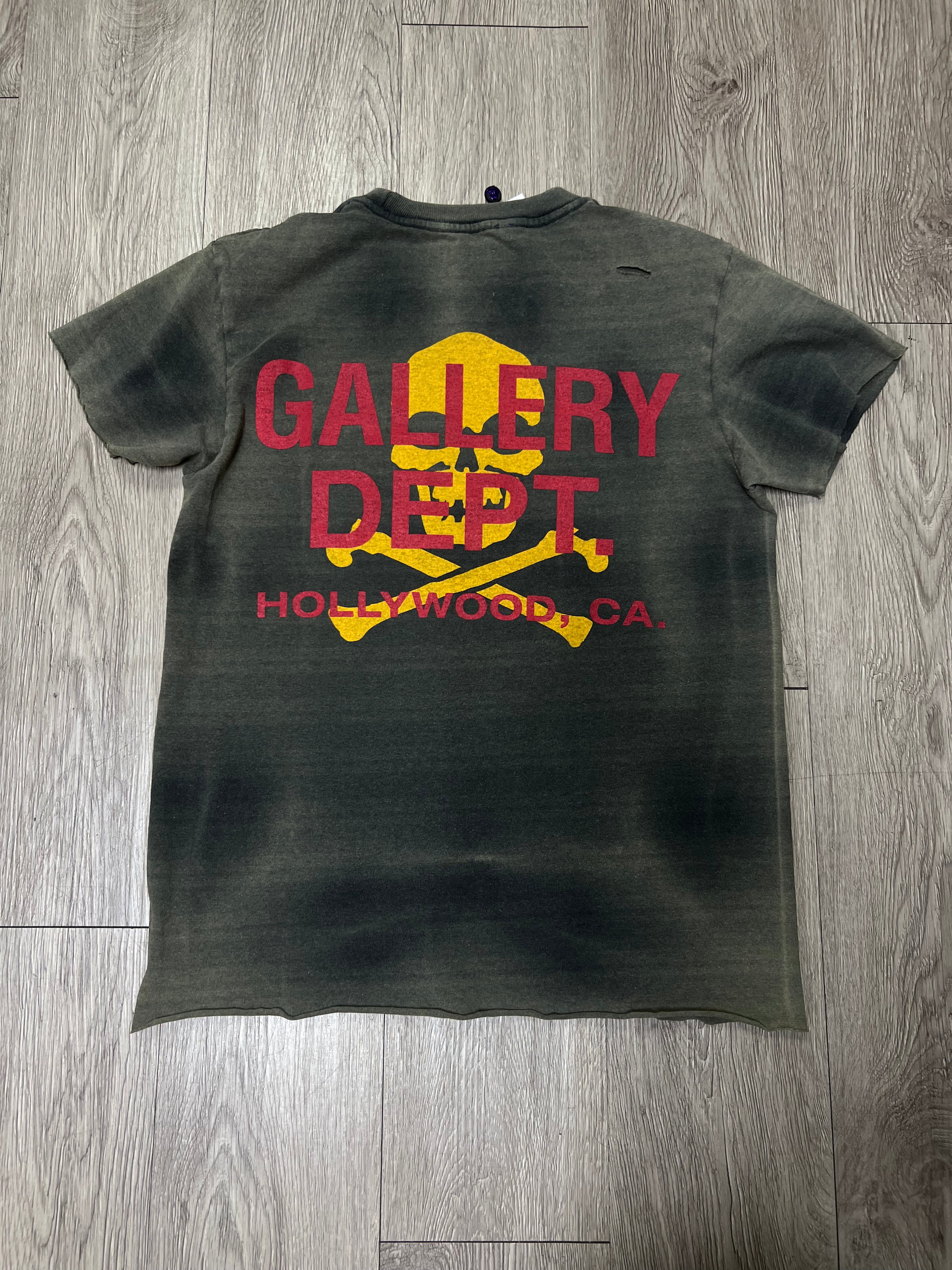 Gallery Dept. Sunfaded Skull Tee