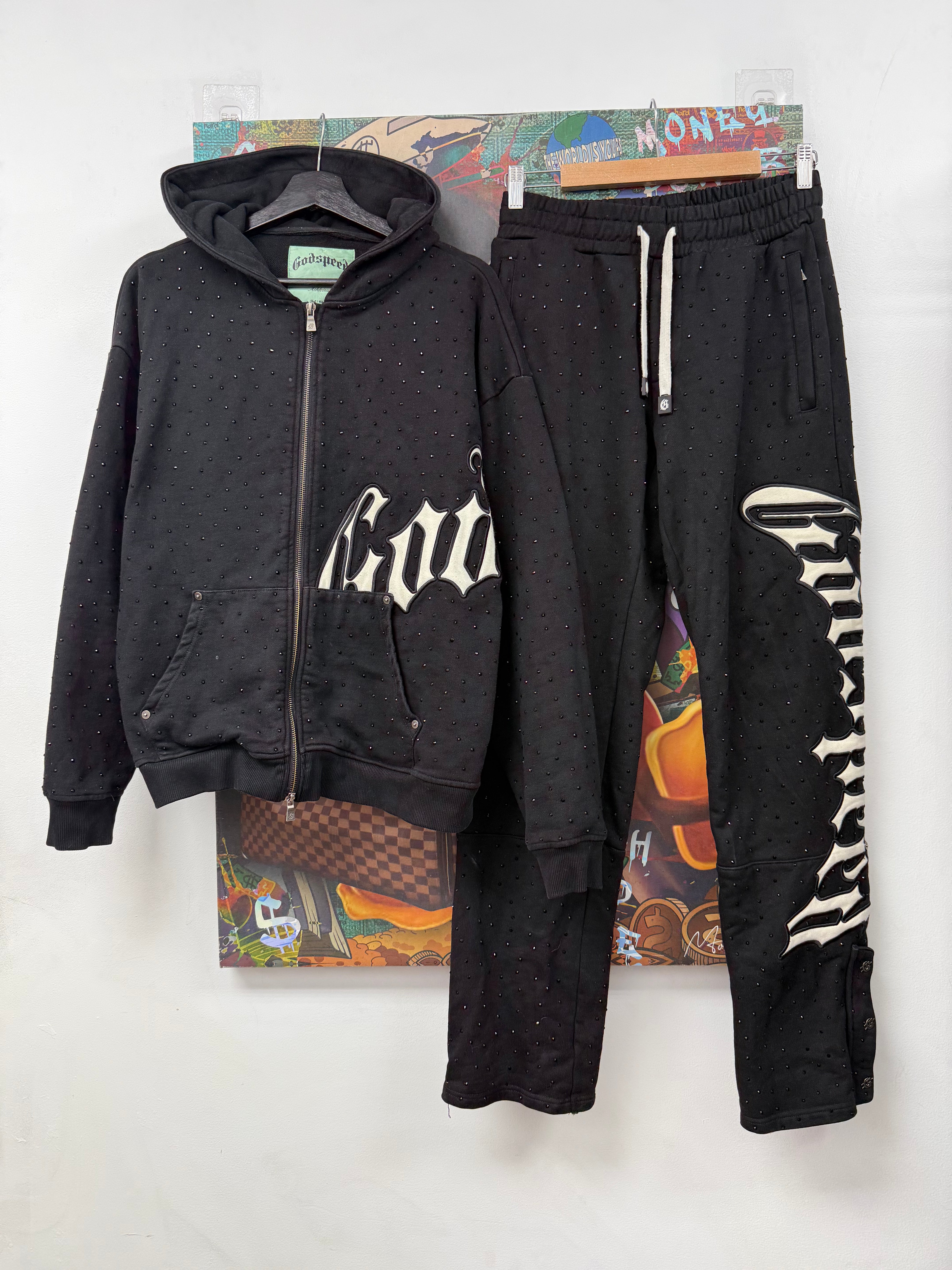Godspeed Black Cream VVS Sweatsuit