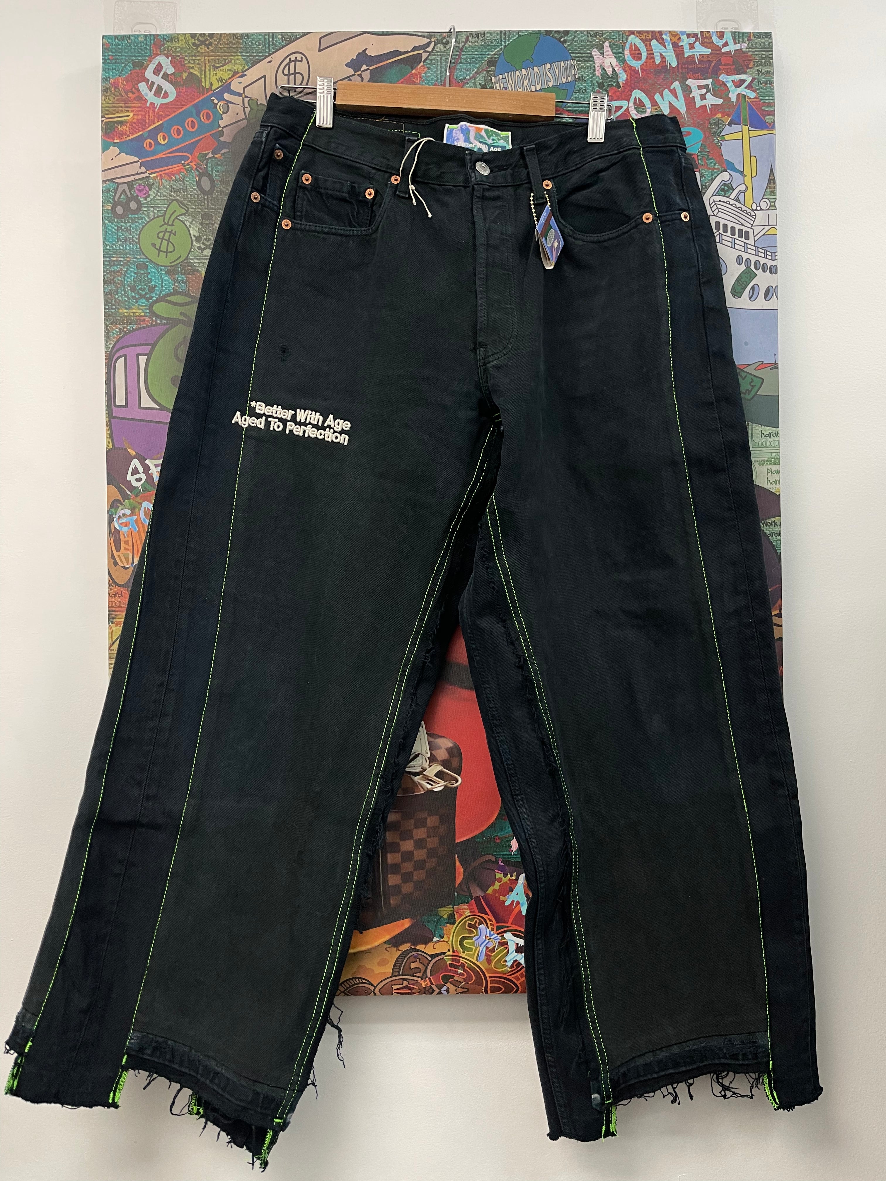 Better With Age Navy Monroe Jeans
