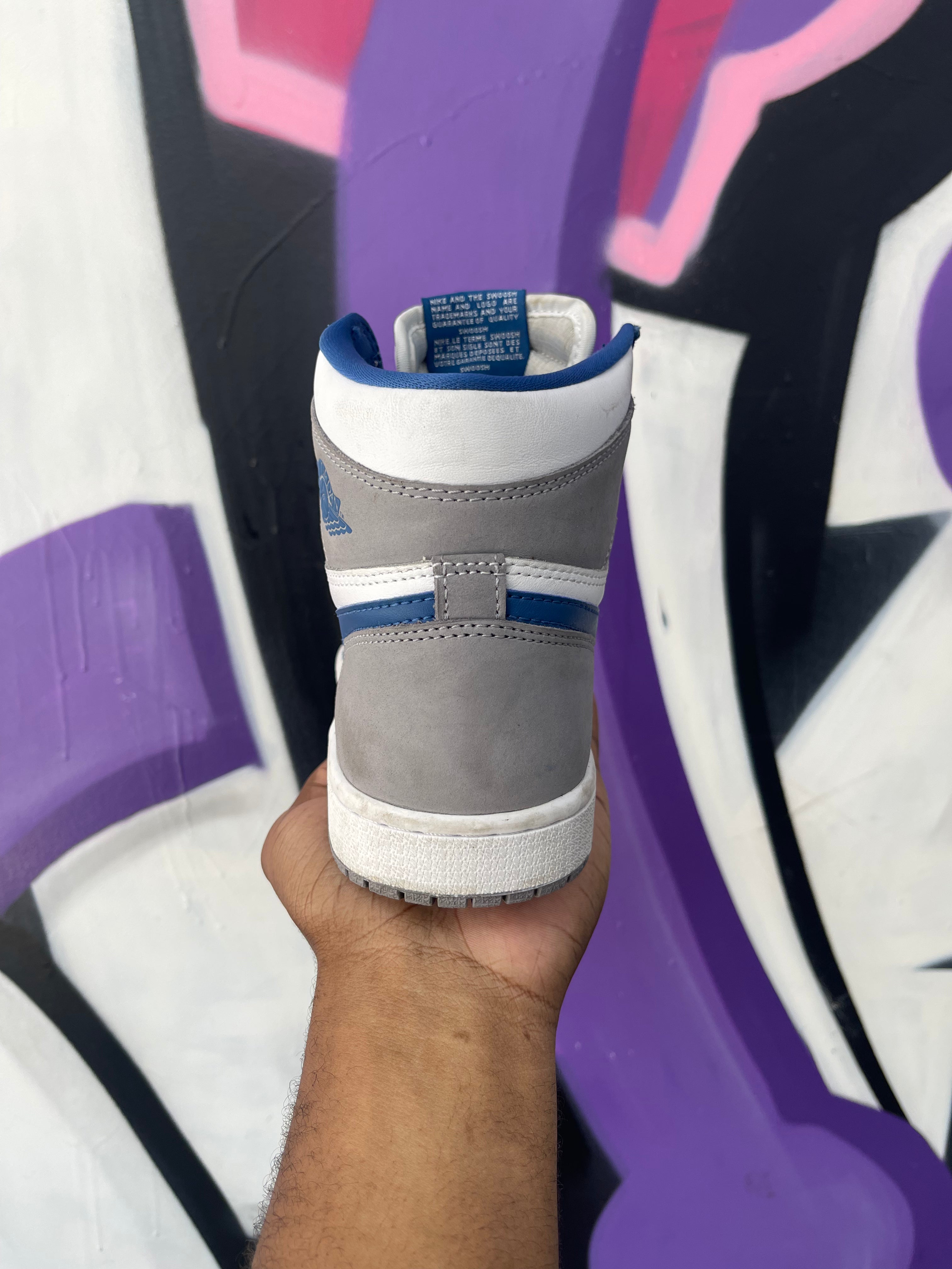 Jordan 1 True Blue Sneakers