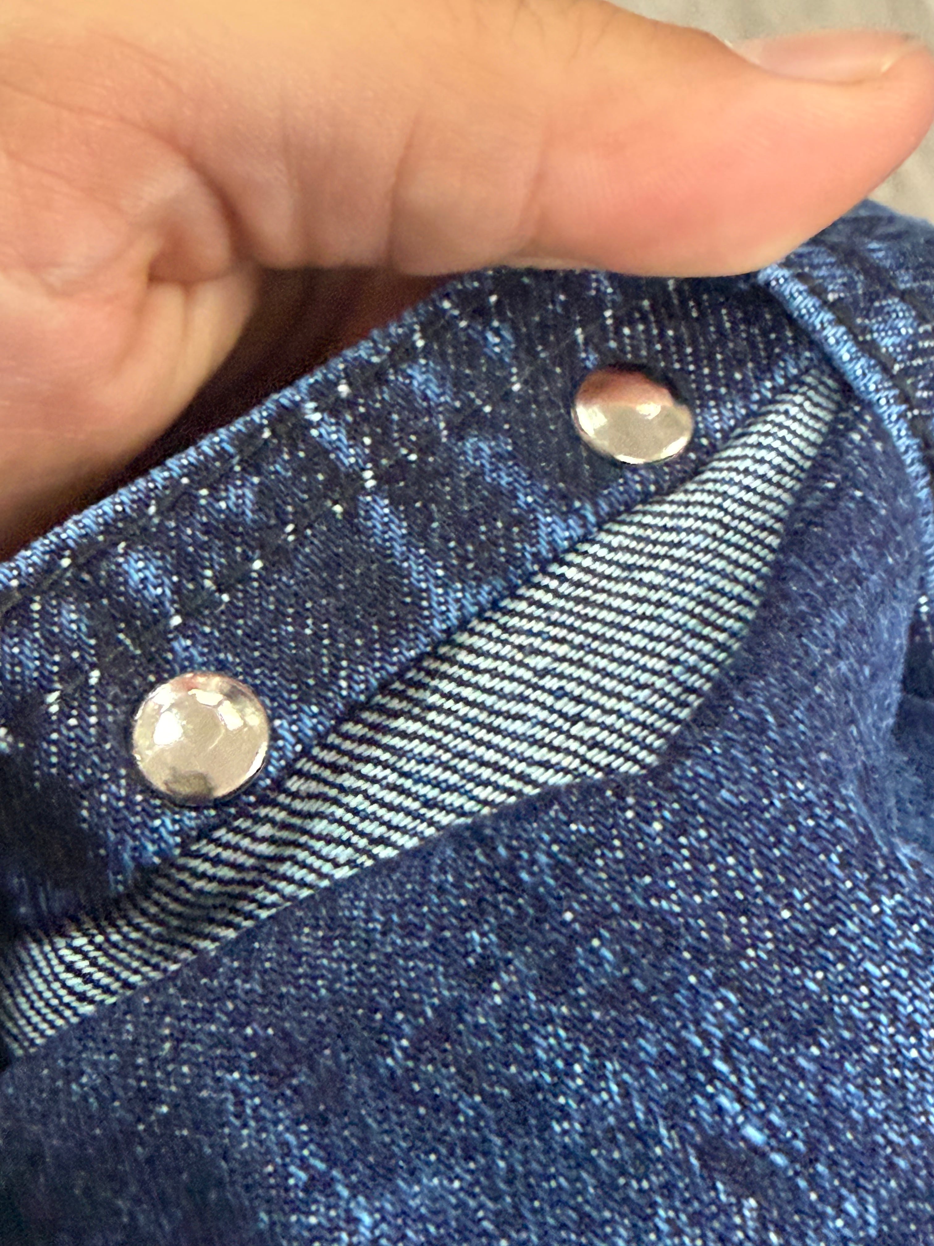 Chrome Hearts Dark Wash KS Cut Jeans