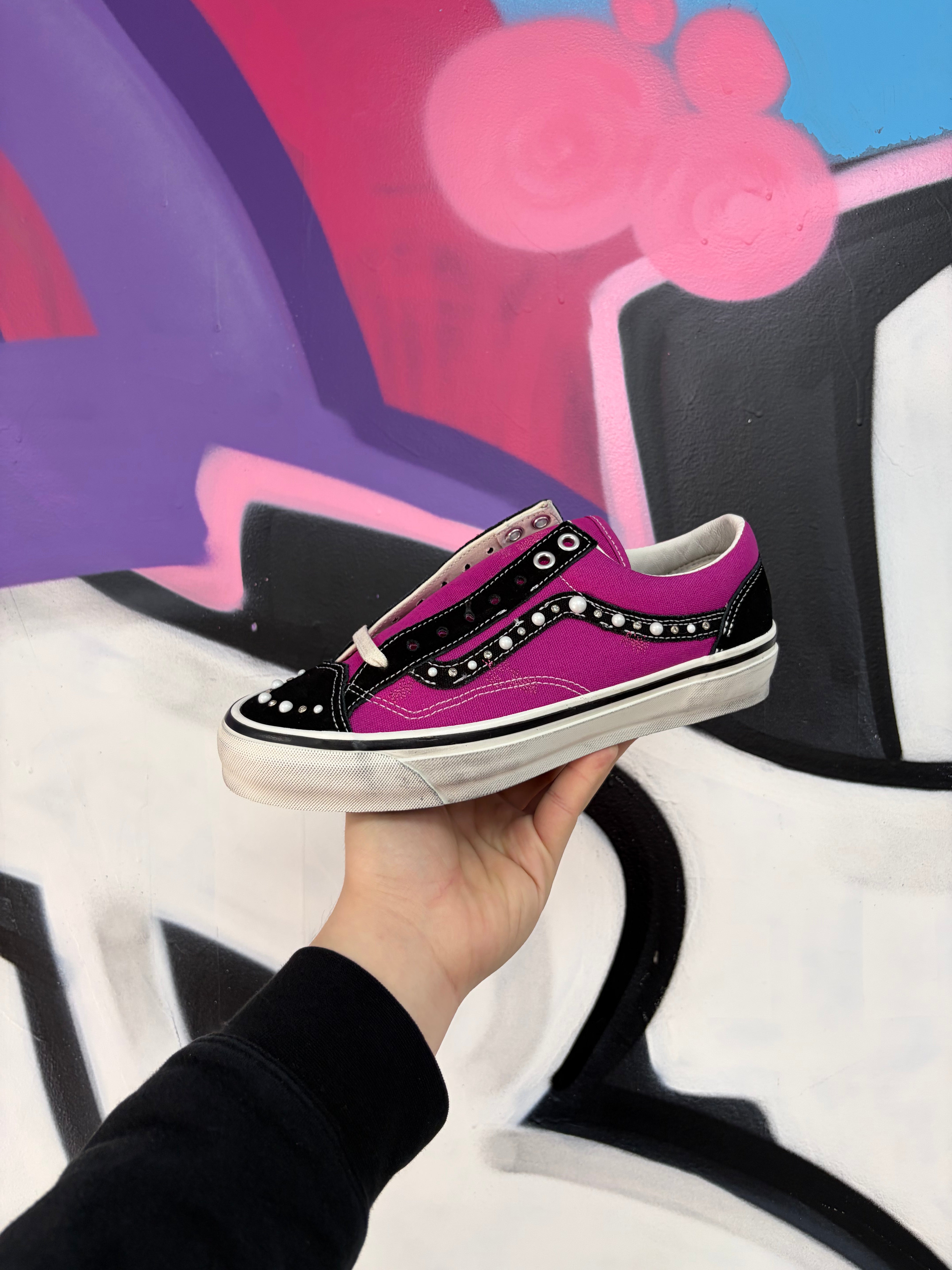 Vans OTW Pearlized Pack Pink Black Sneakers