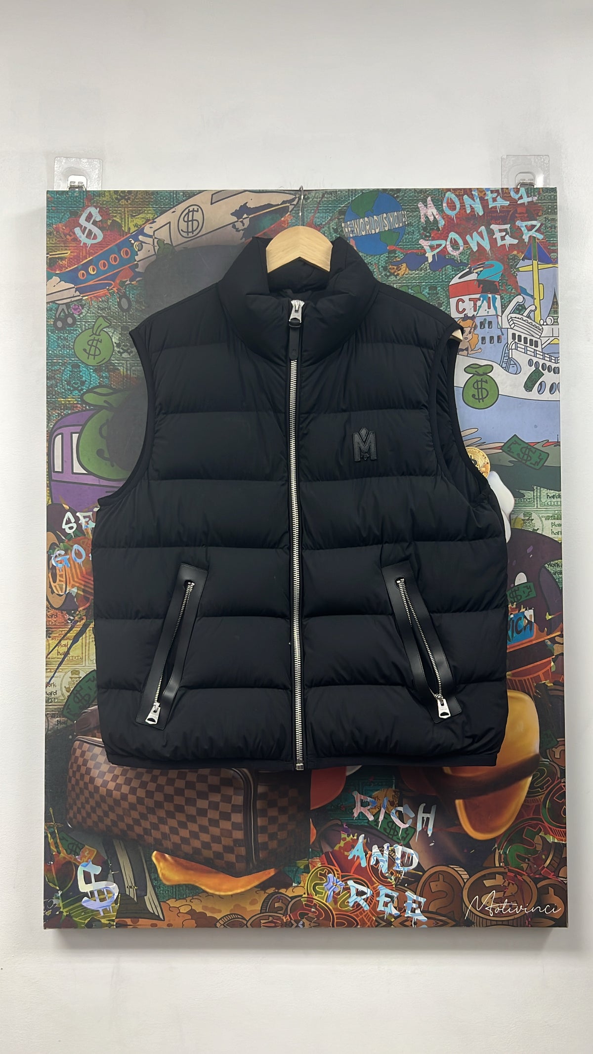 Mackage Black Puffer Vest