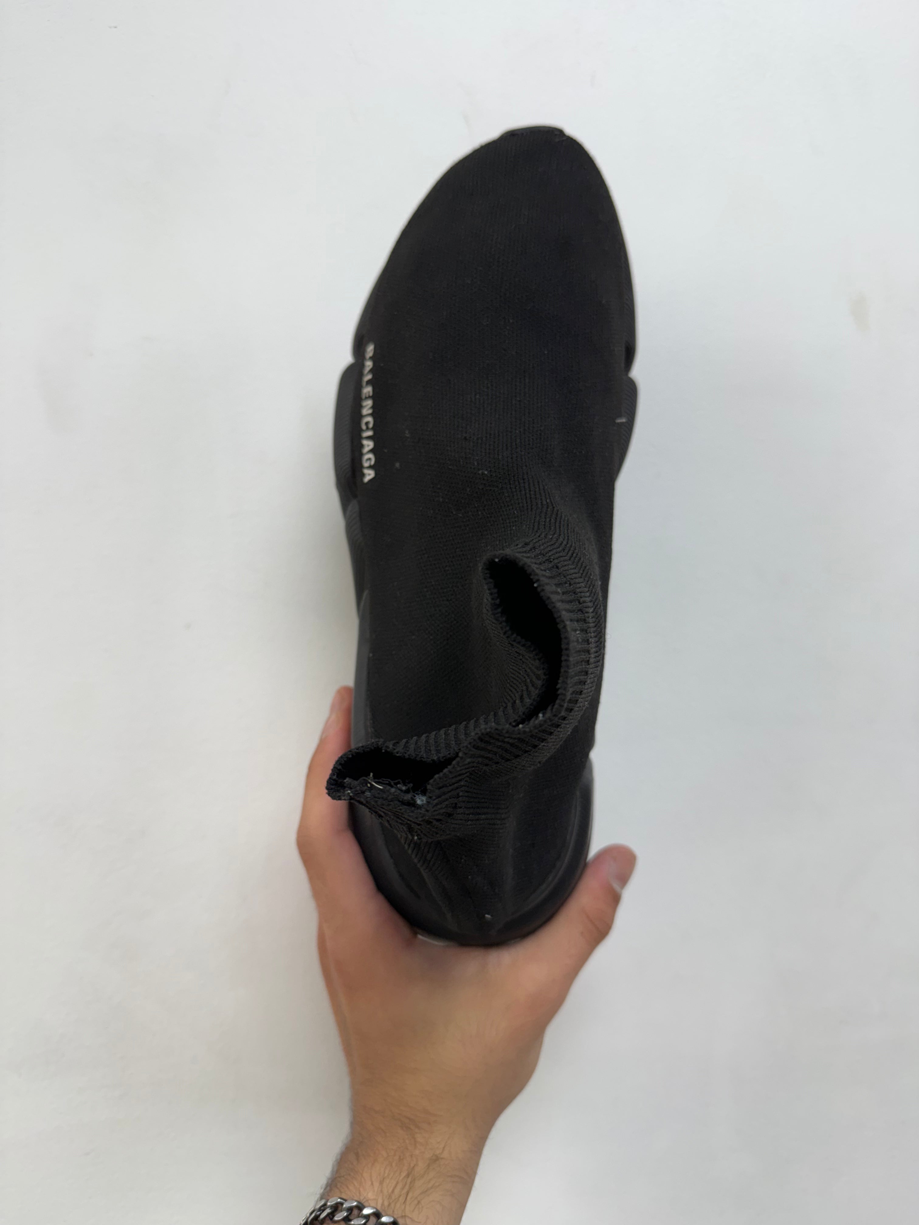 Balenciaga Black Sock Runner Sneakers