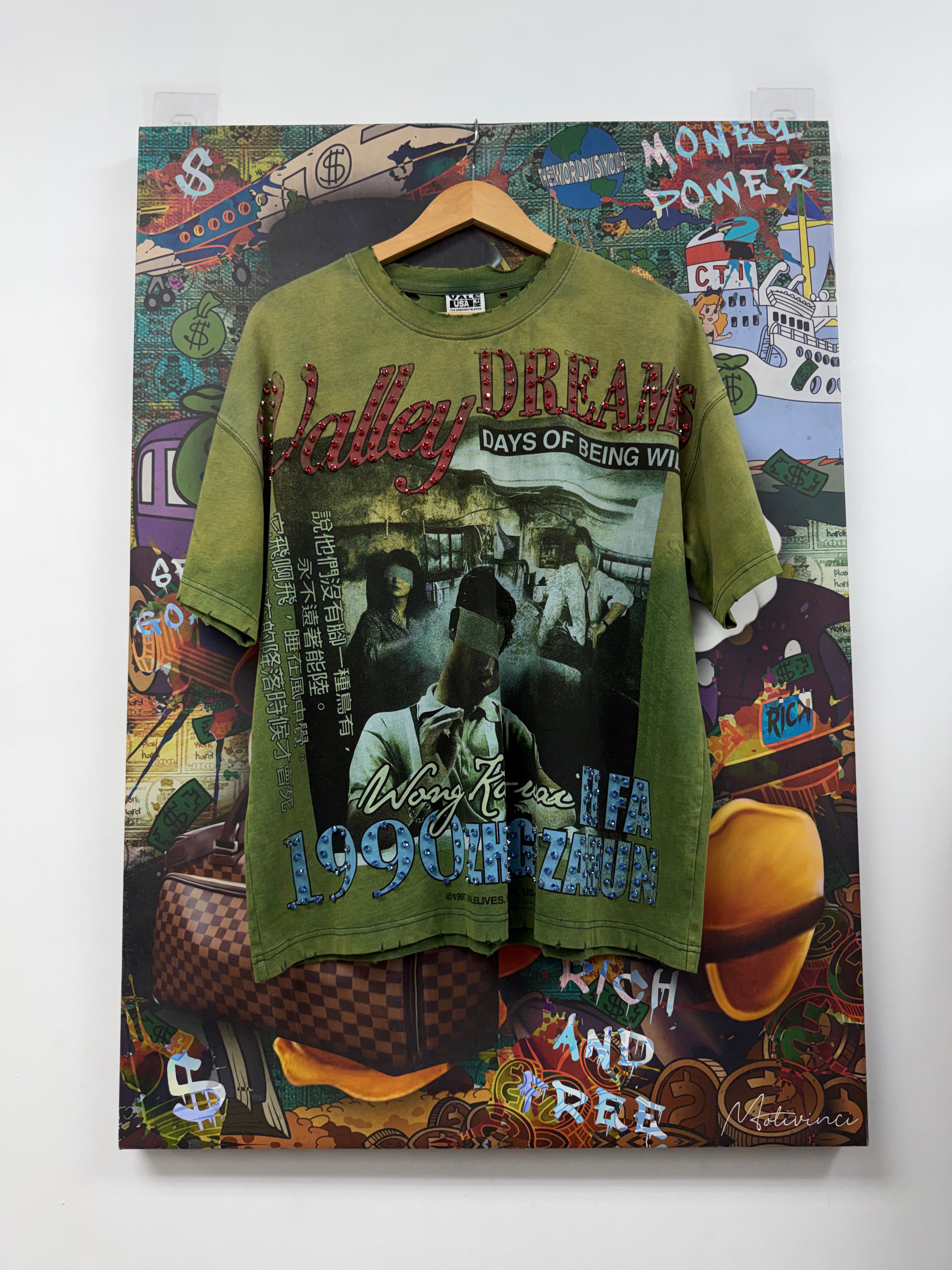 Vale Green Money Bling Tee