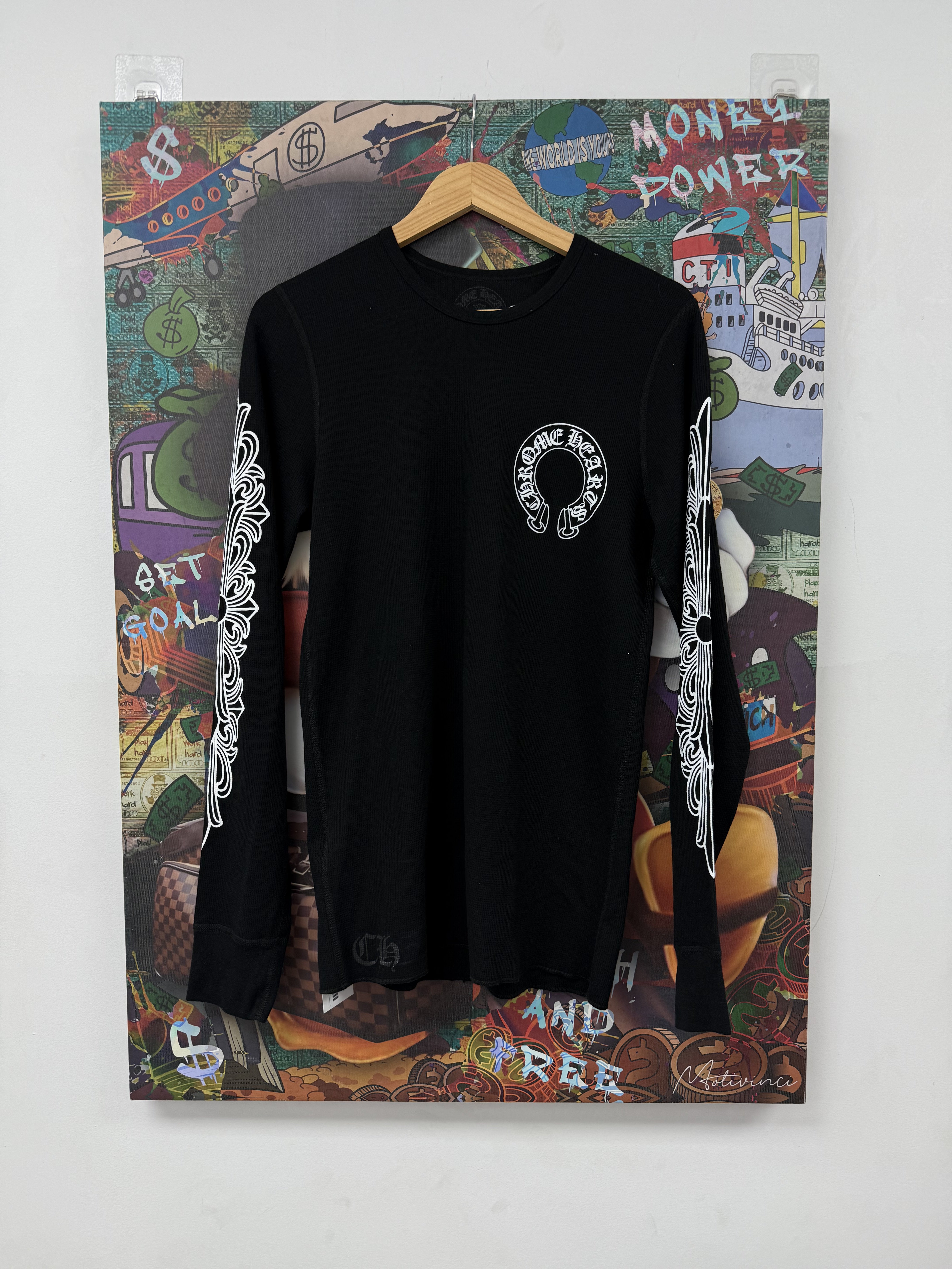 Chrome Hearts Black Thermal Shirt