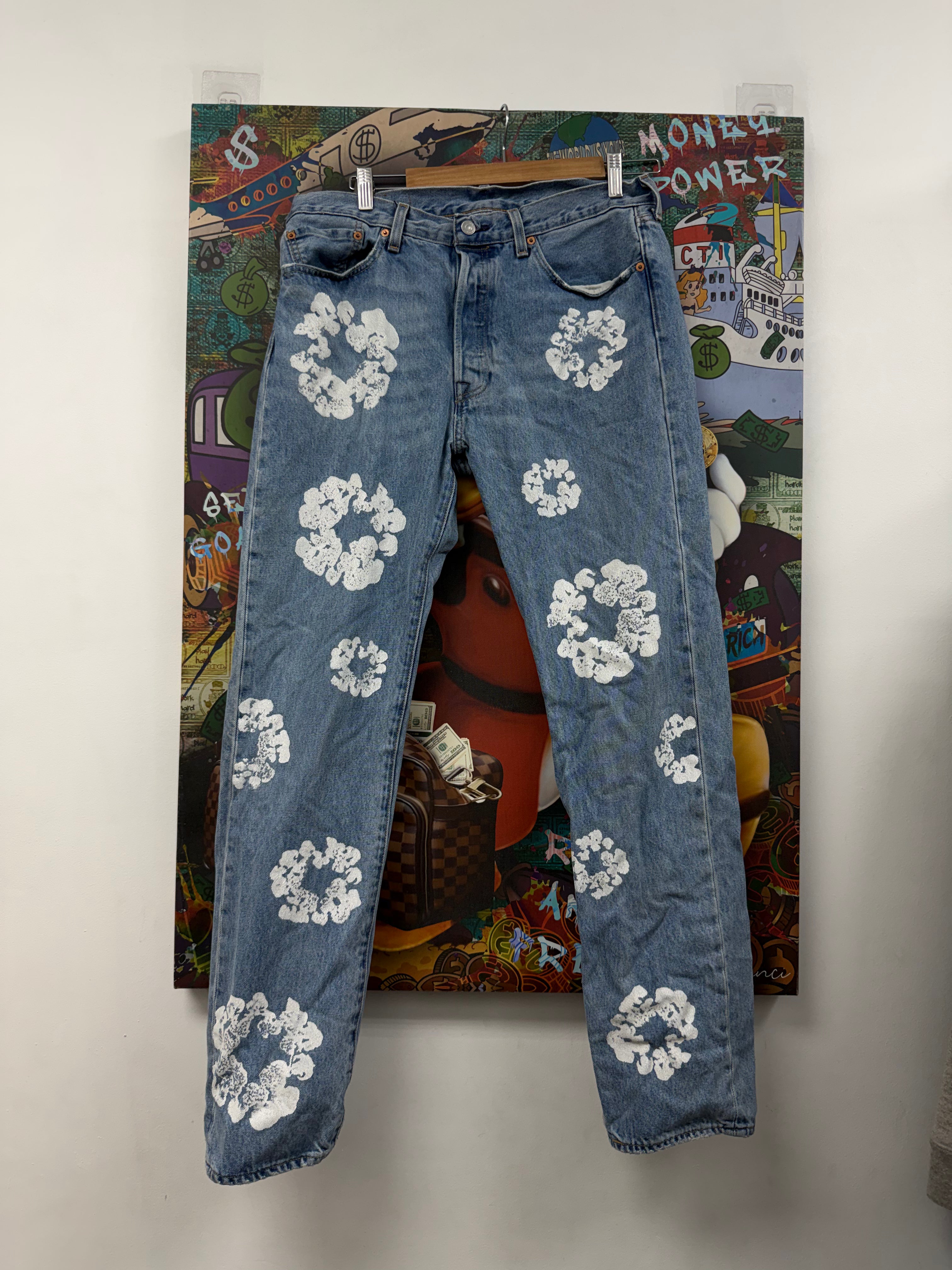 Denim Tears Light Wash Jeans