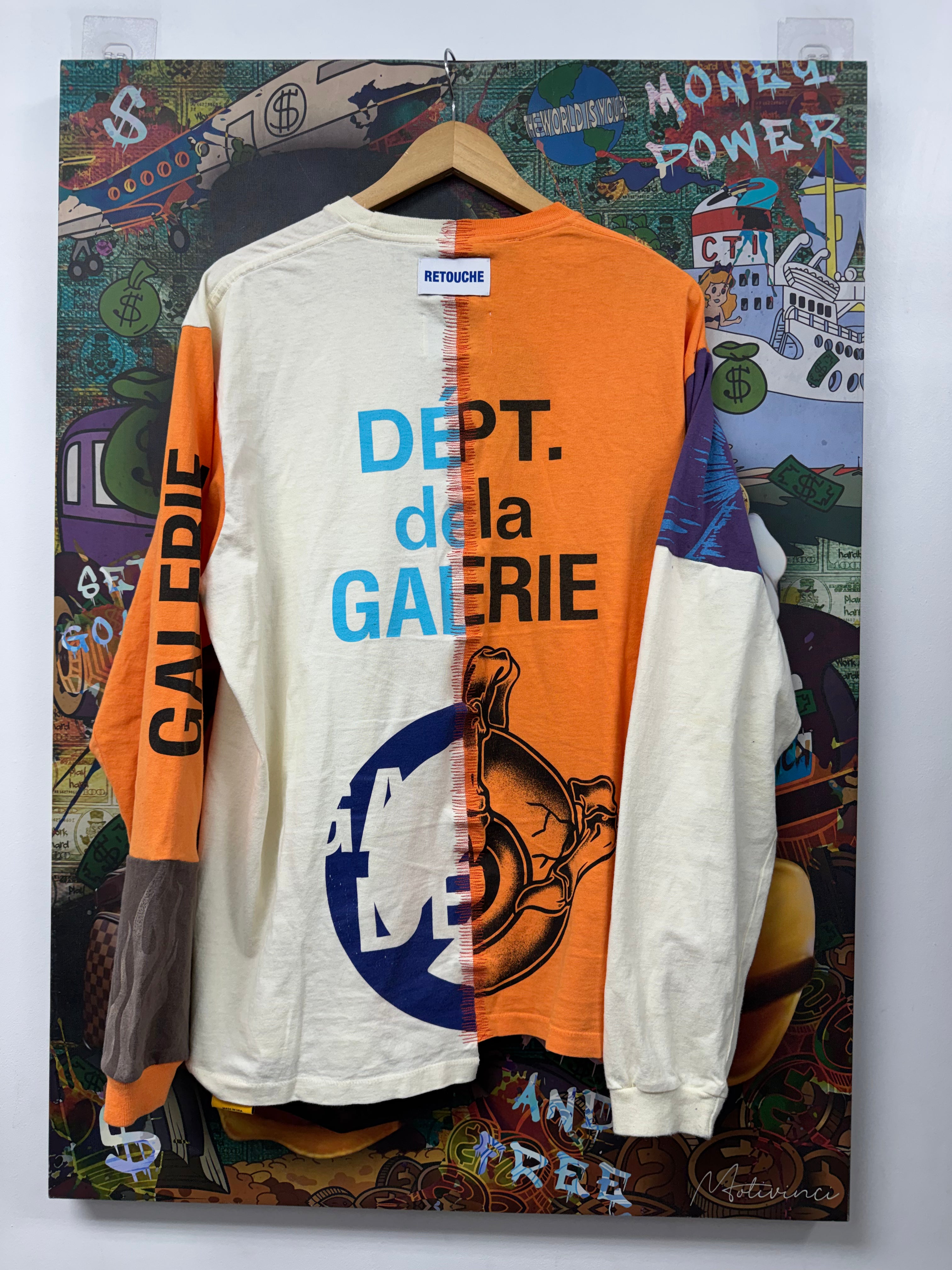 Gallery Dept Purple Orange Retouche Long Sleeve