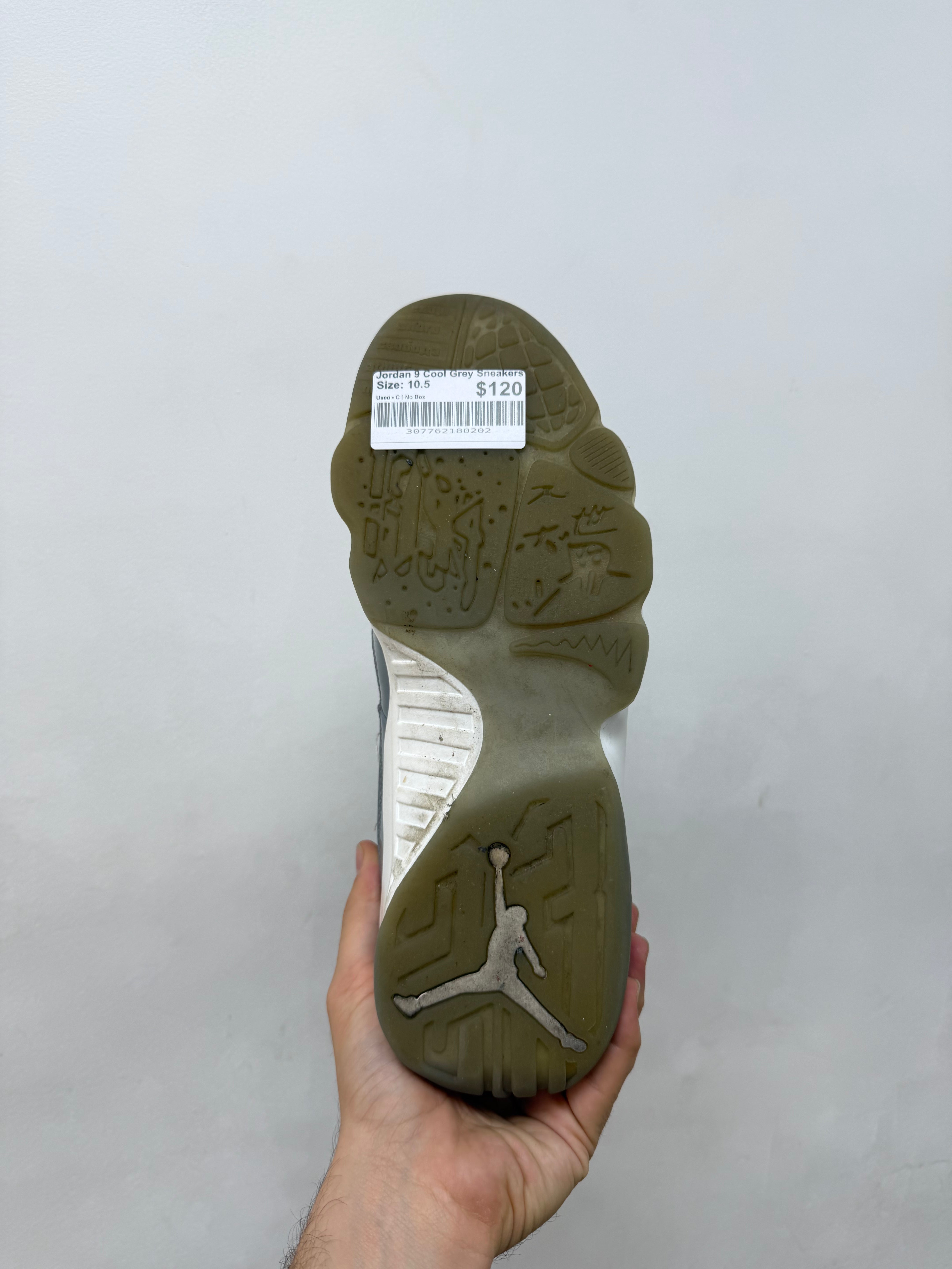Jordan 9 Cool Grey Sneakers