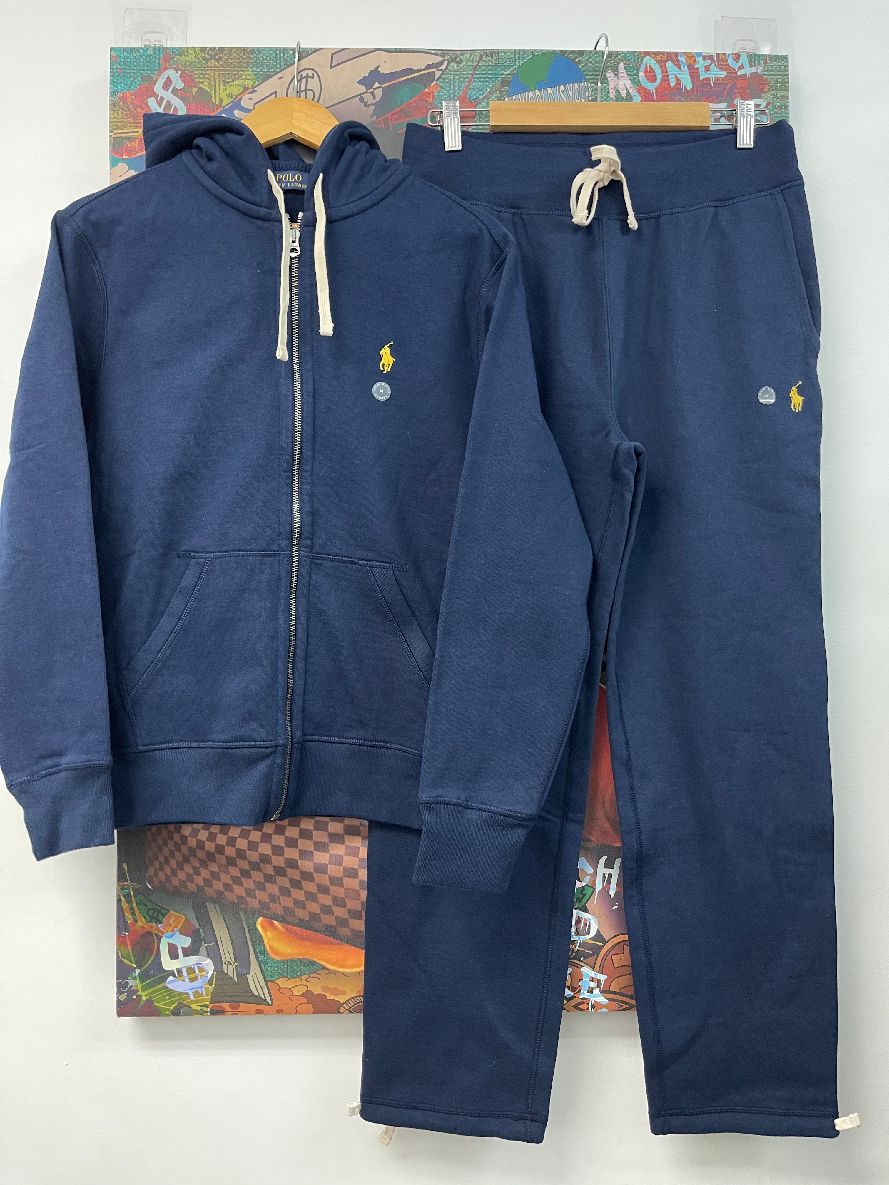 Polo Ralph Lauren Navy Yellow Sweatsuit