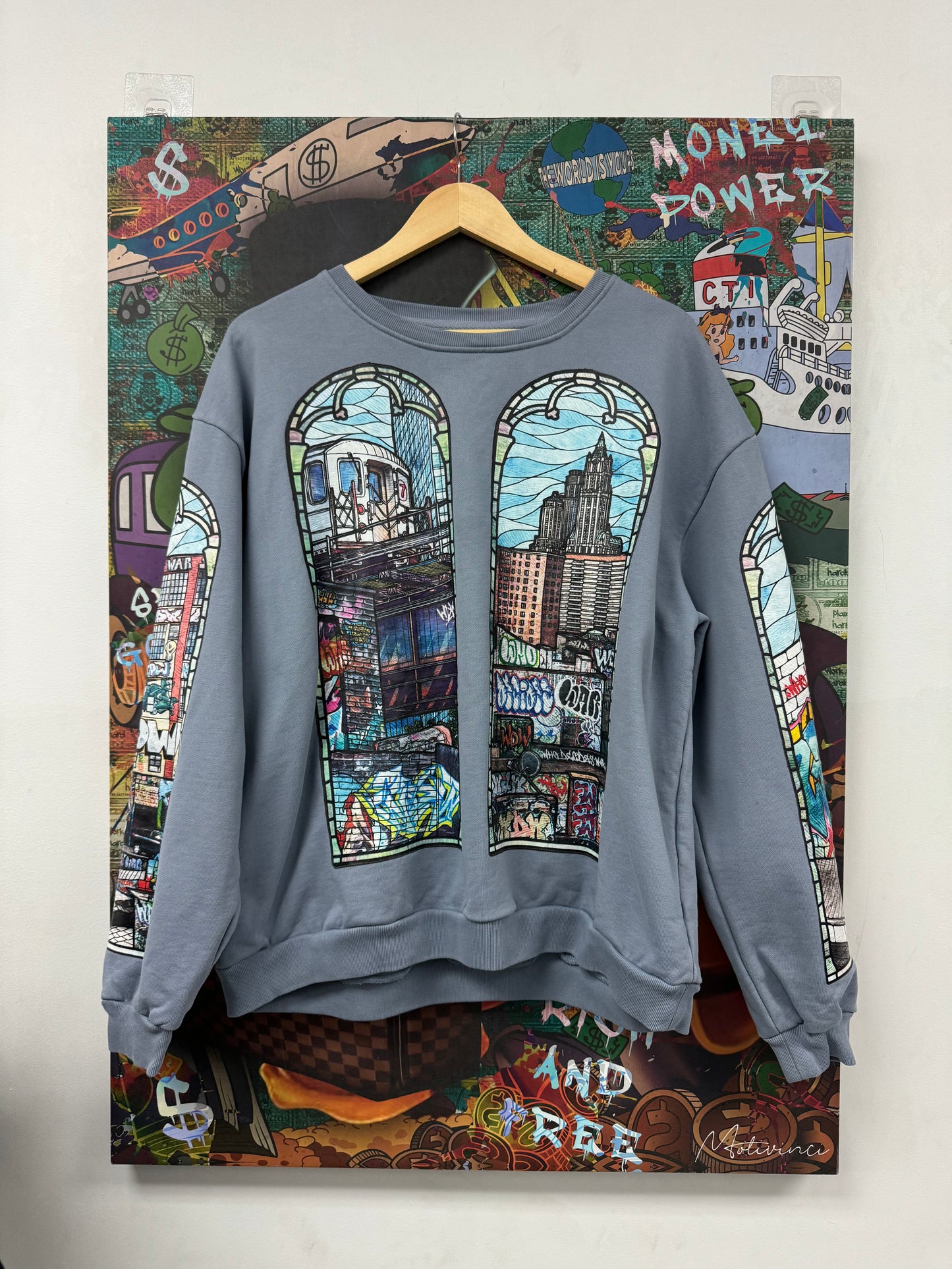 WDW Politics As Usual Crewneck Used Small