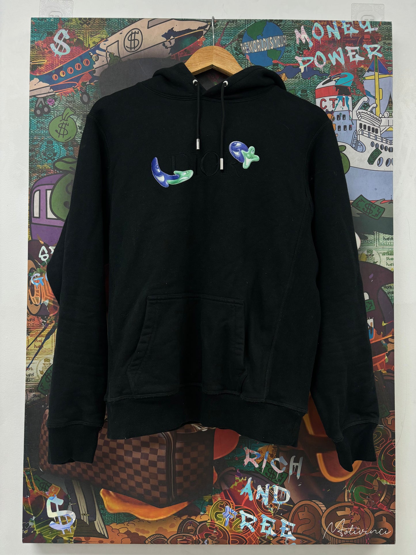 Dior Peter Doig Hoodie Black Used XS