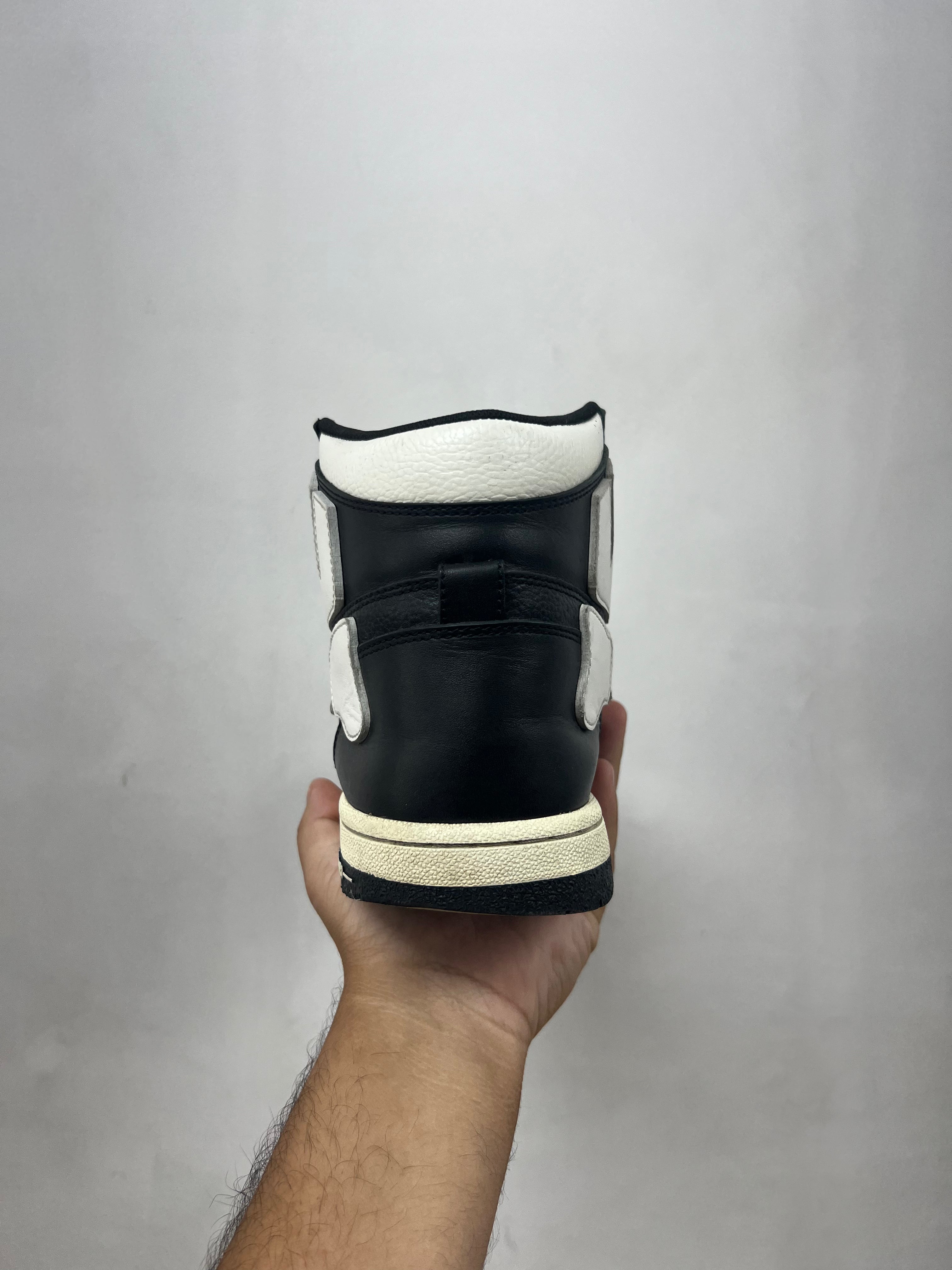 Amiri Black White Skel Top High Sneakers