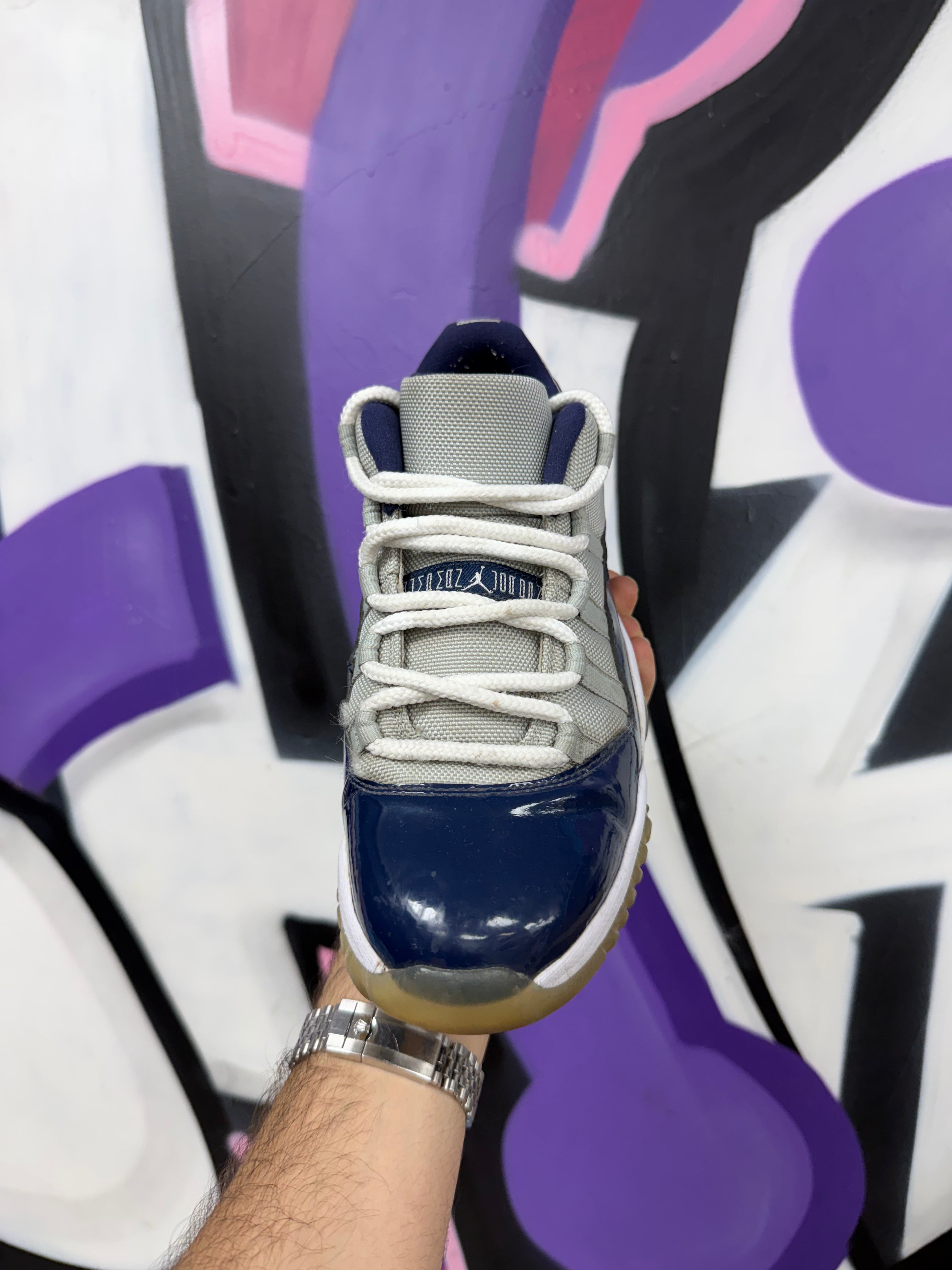 Jordan 11 Low Georgetown Sneakers