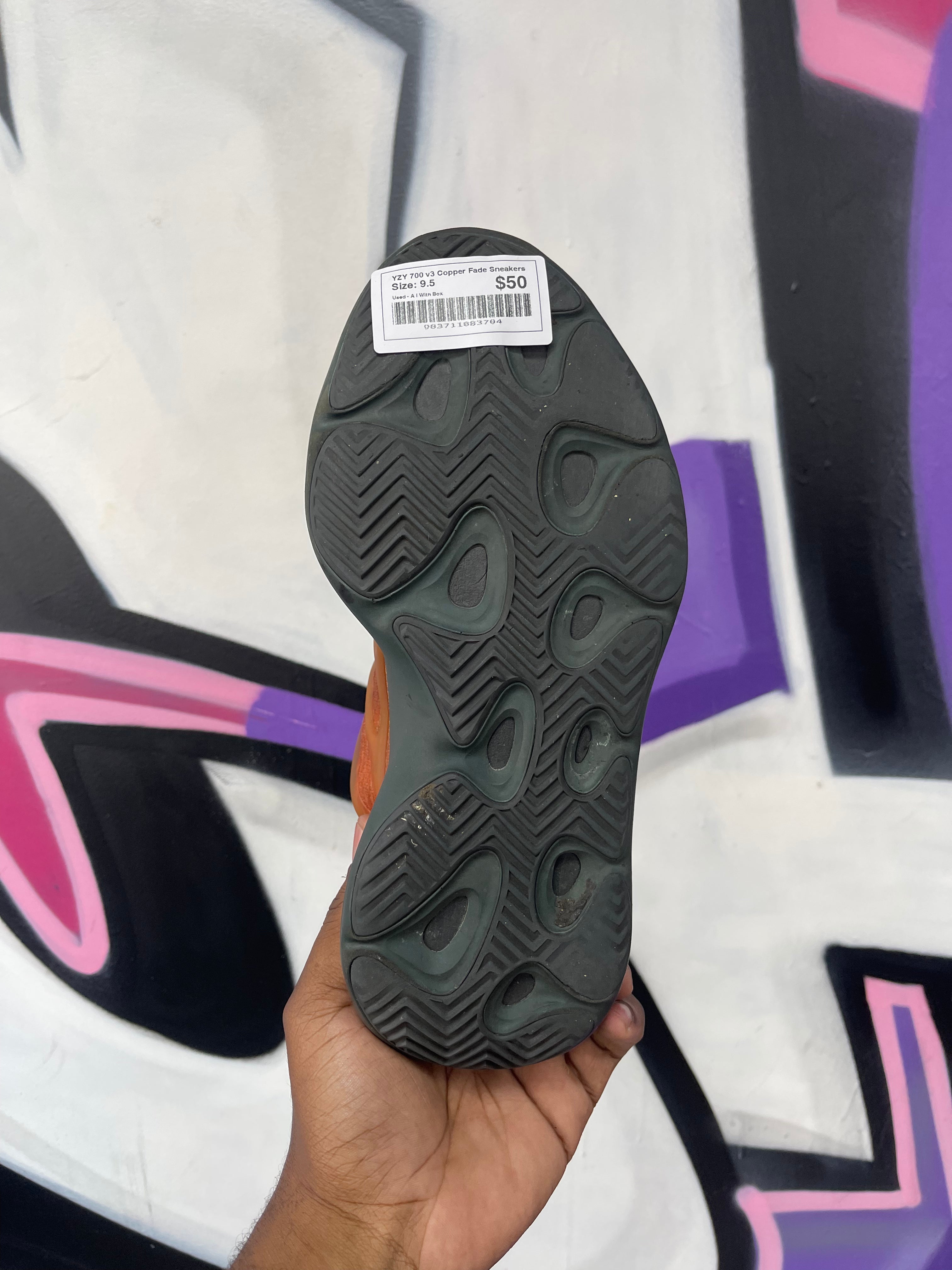 YZY 700 v3 Copper Fade Sneakers
