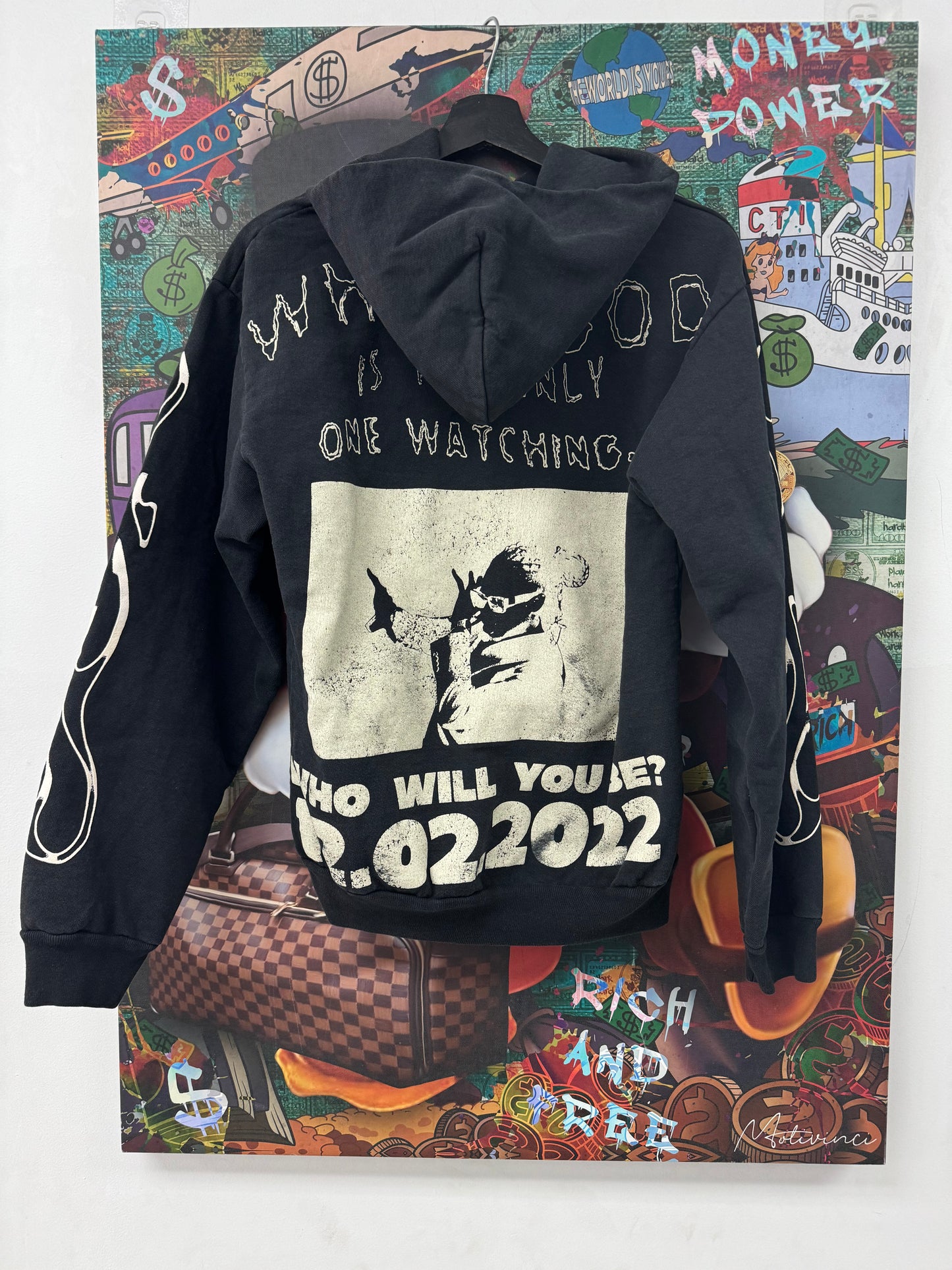 Hellstar Metro Boomin Hoodie Used Small N/A