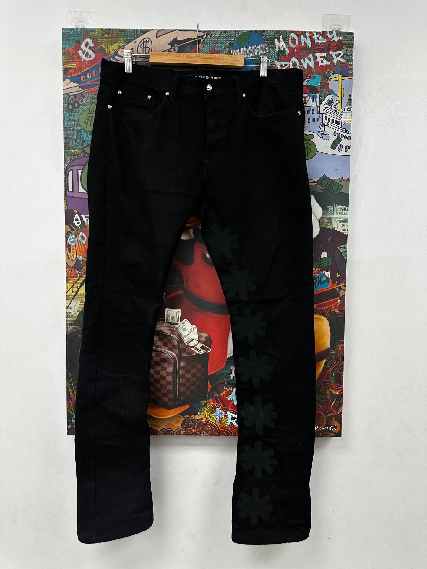 LOSTSHDWS Jeans Black Black Used 36
