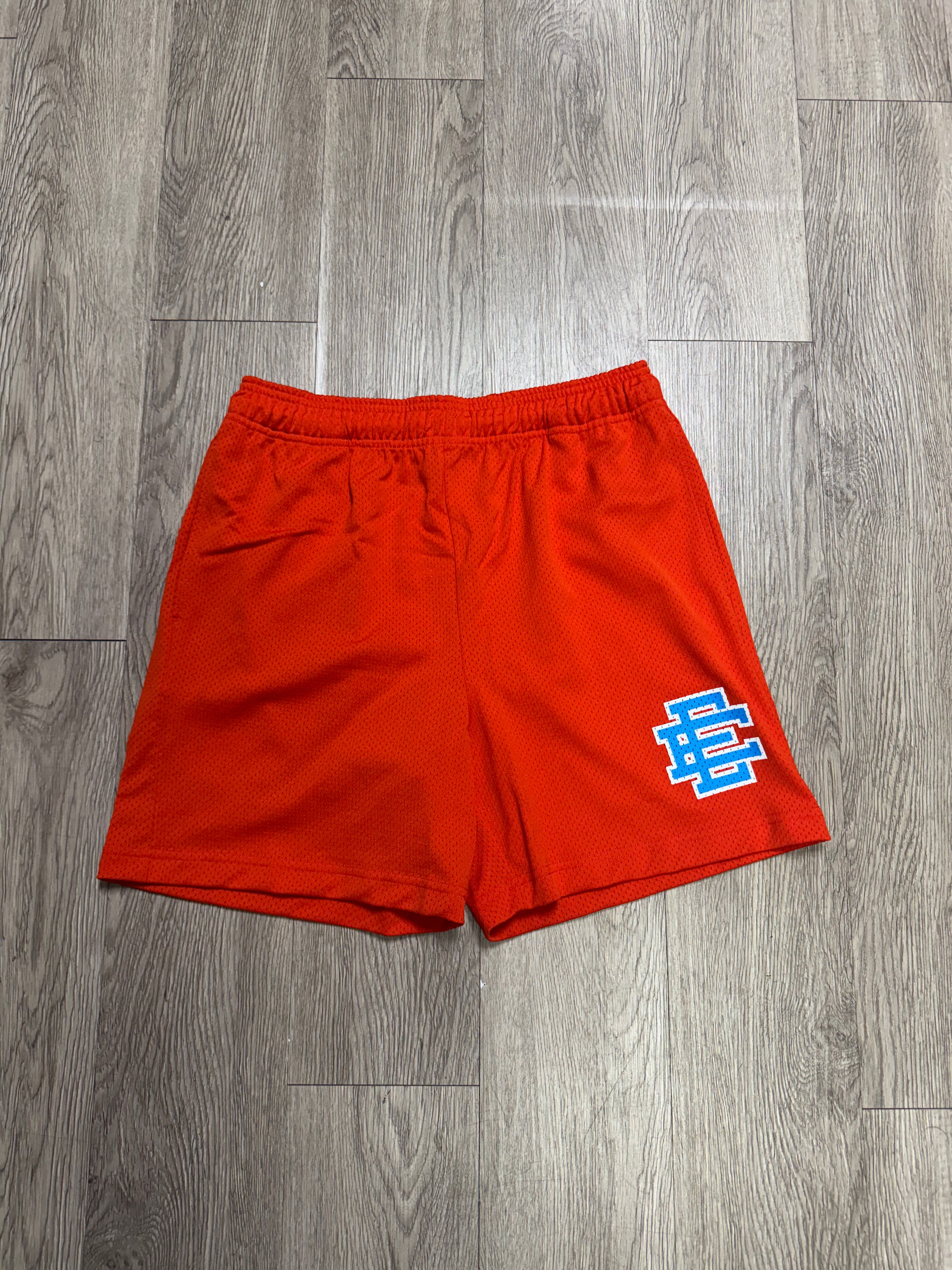 Eric Emanuel Orange Blue Basics Shorts
