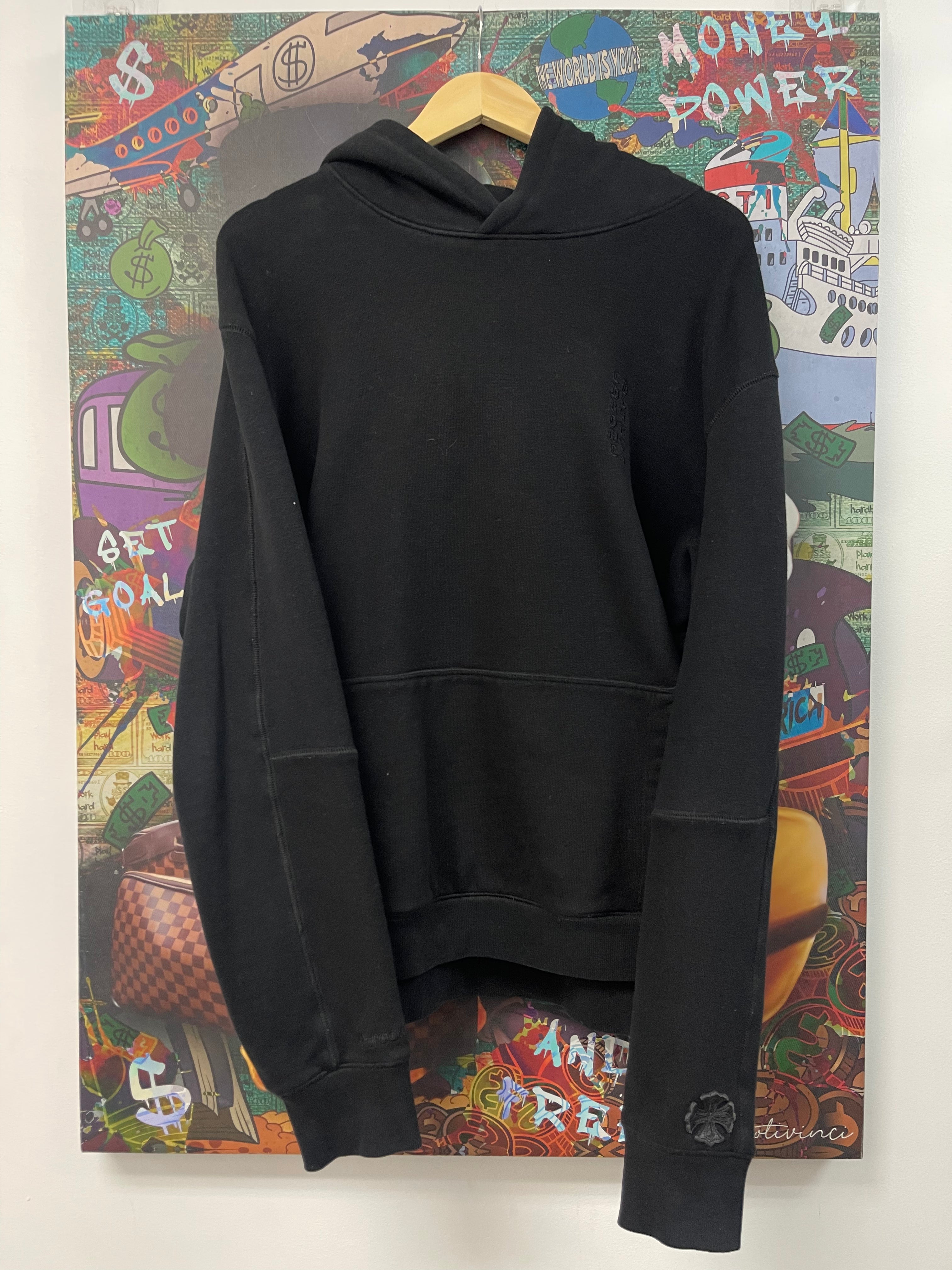 Chrome Hearts Black Y Not Plus Patch Hoodie Hoodie
