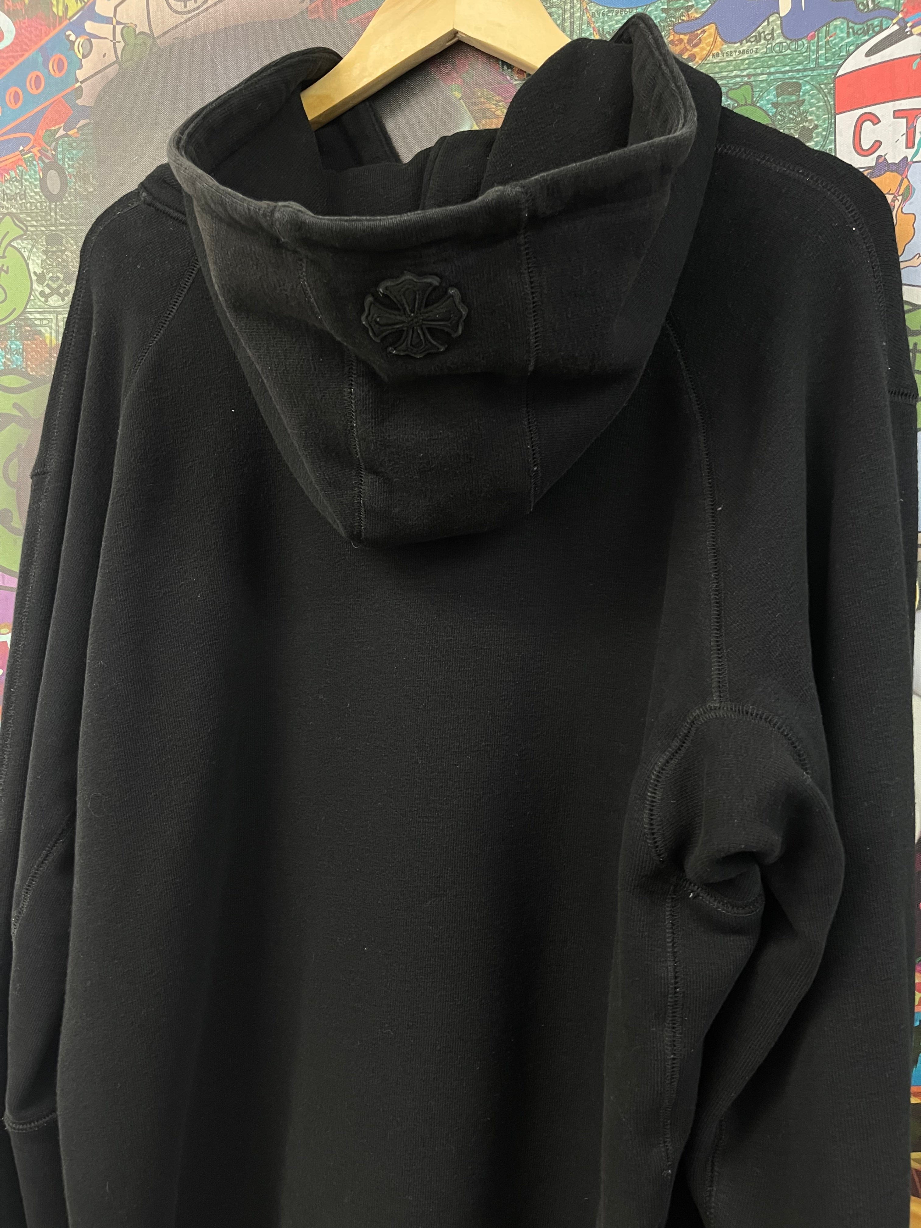 Chrome Hearts Black Y Not Plus Patch Hoodie Hoodie