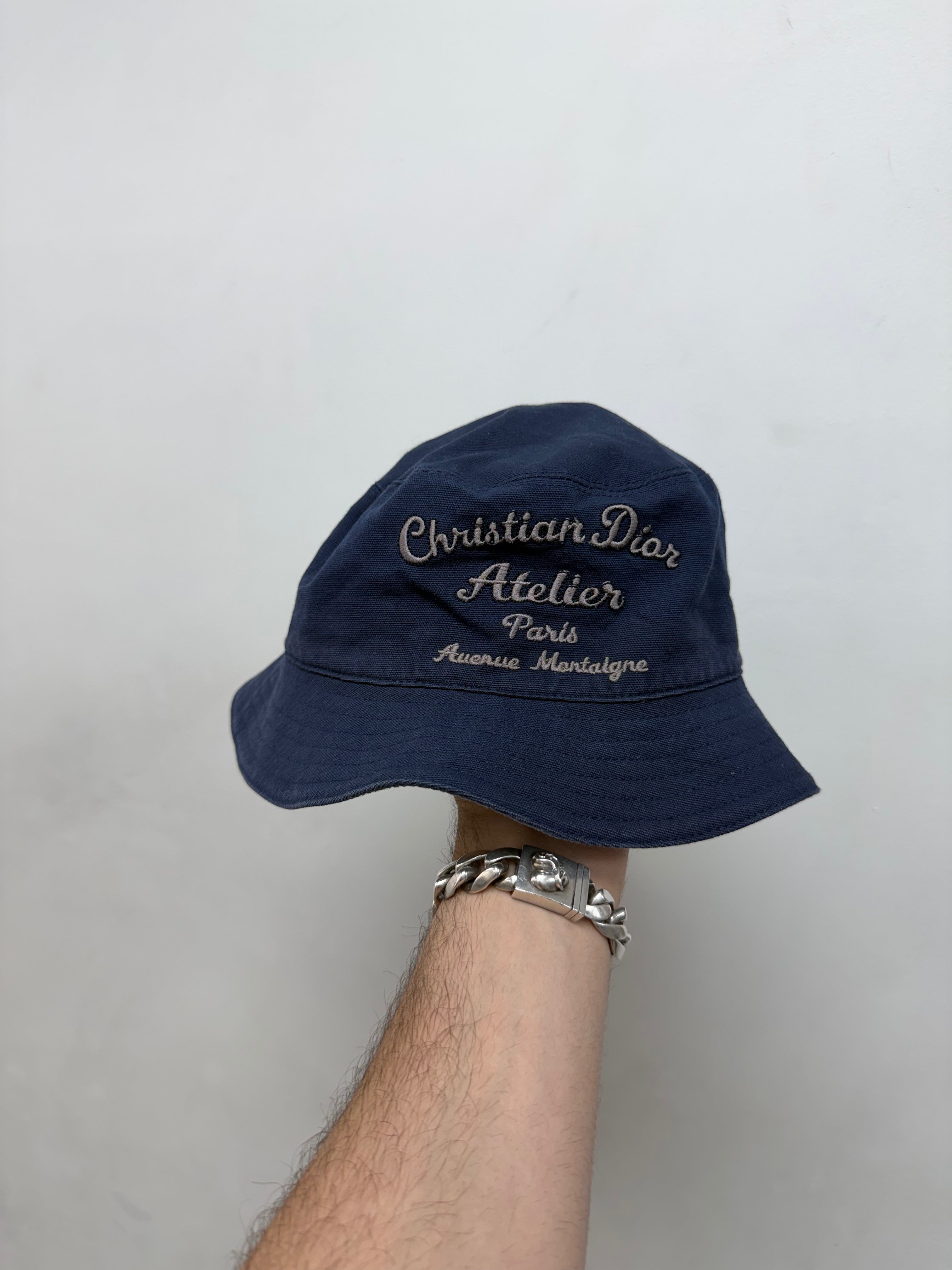 Dior Navy Atelier Bucket Hat