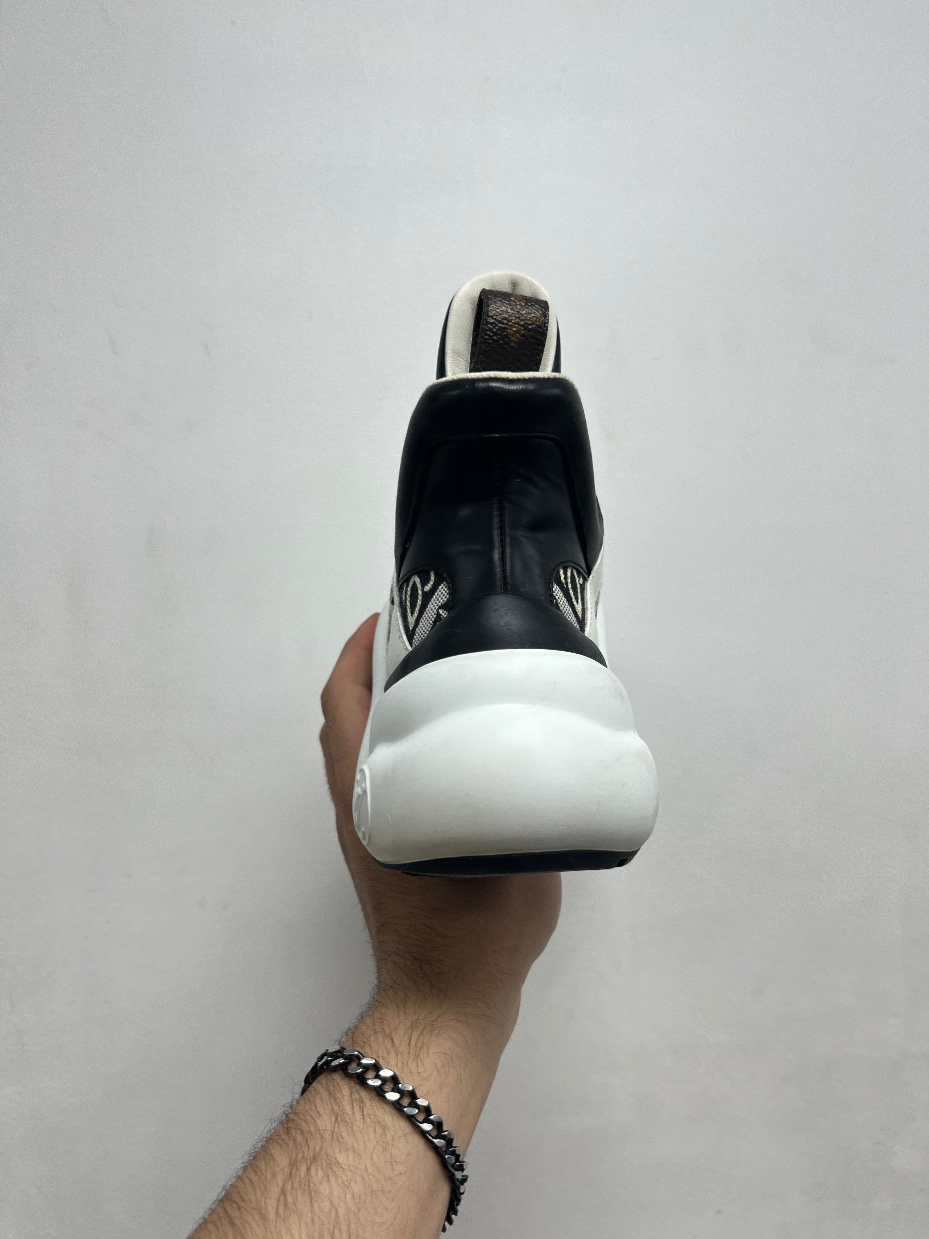 Louis Vuitton White Brown Monogram Archlight Sneakers