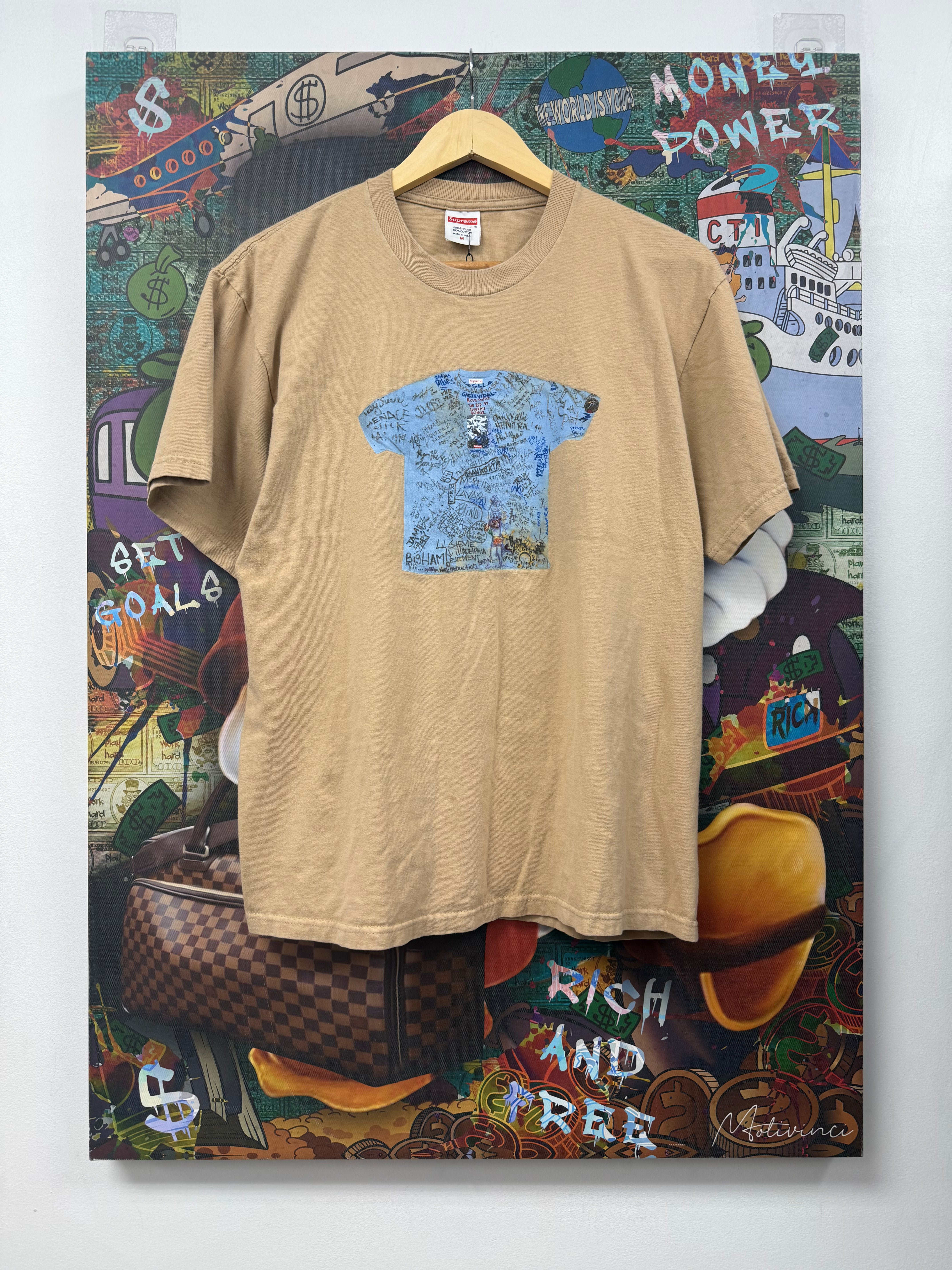 Supreme Tan Anniversary Tee