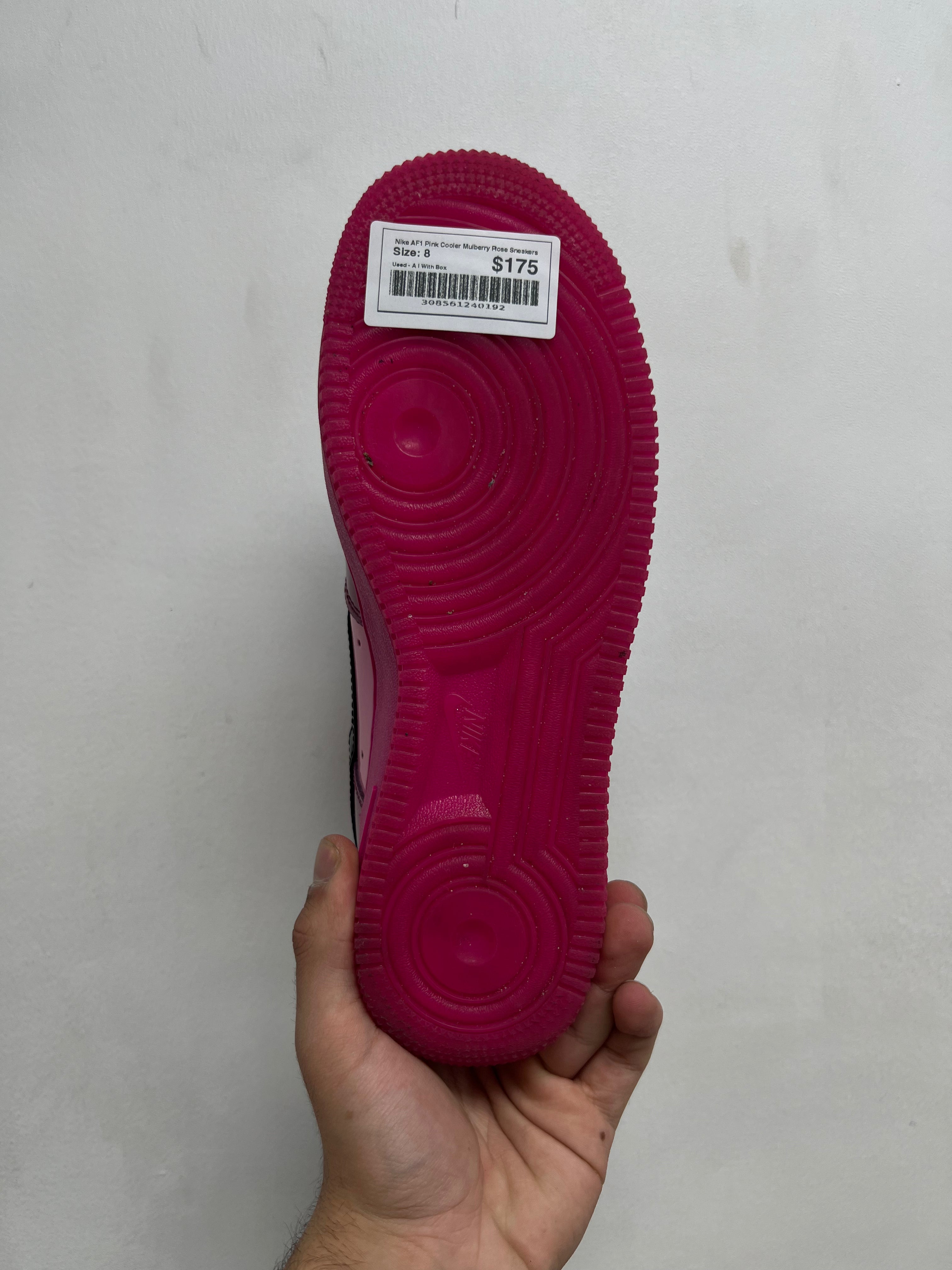 Nike AF1 Pink Cooler Mulberry Rose Sneakers