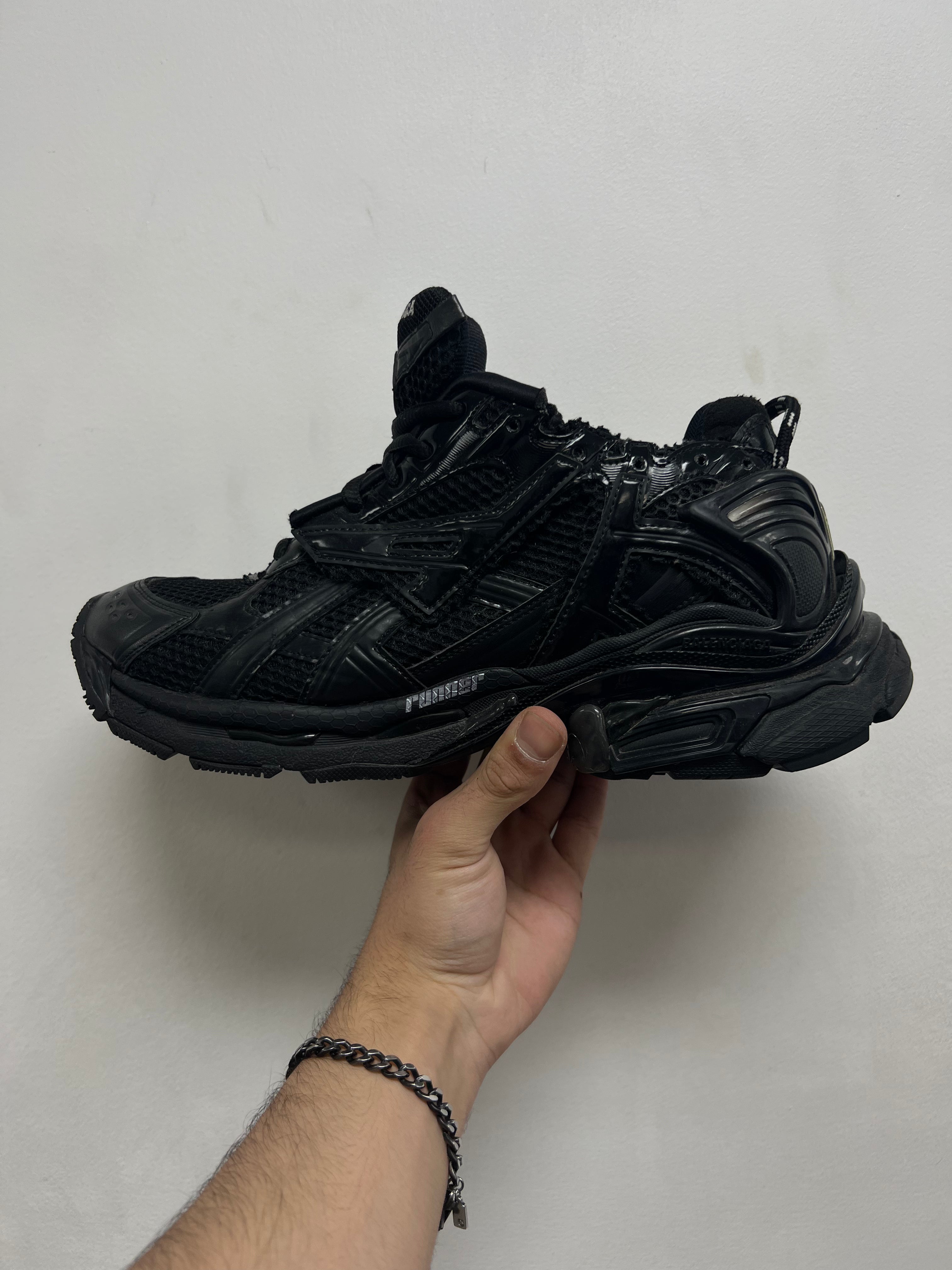 Balenciaga Triple Black Runner Sneakers