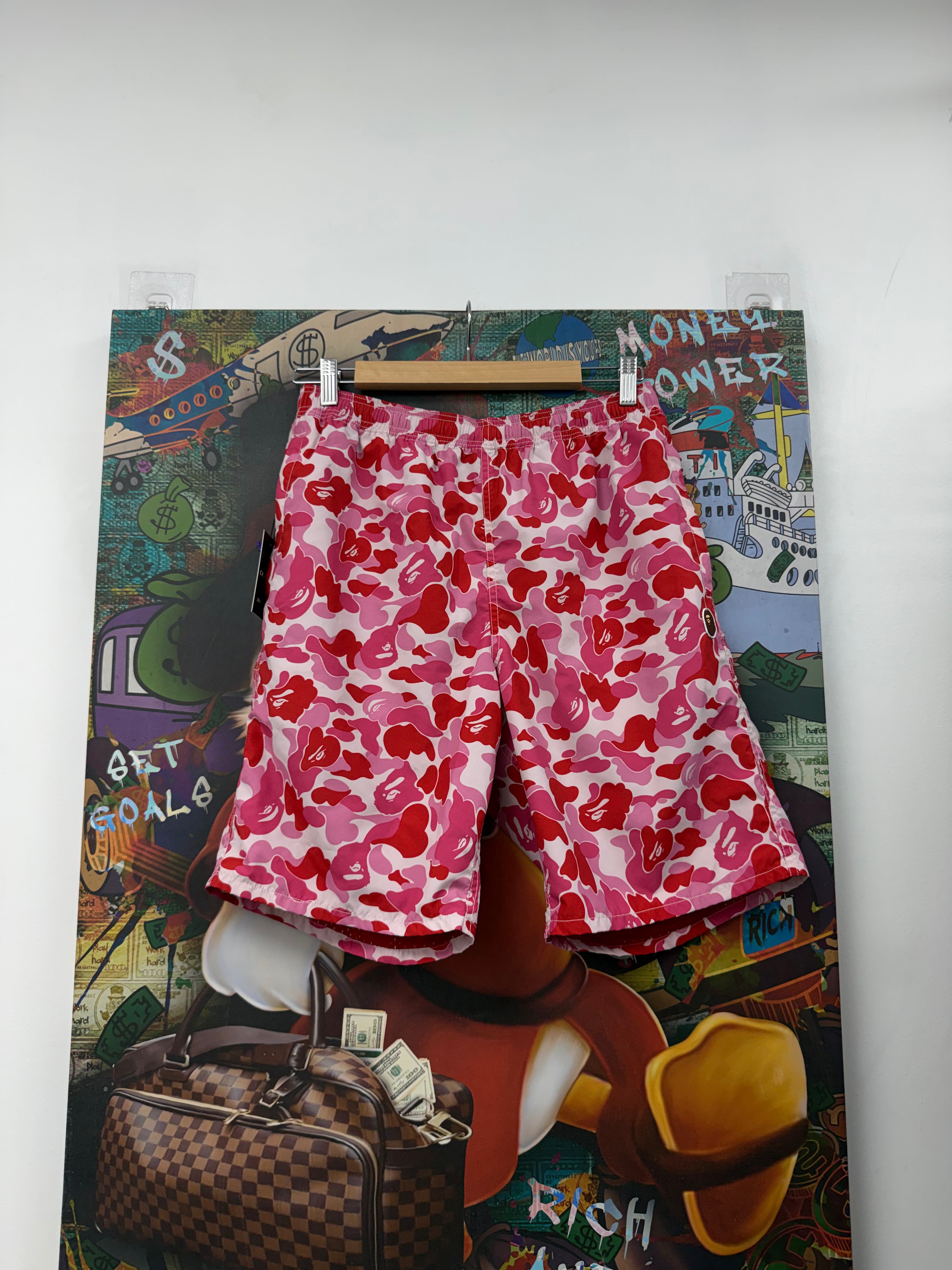 BAPE Pink Camo Swimsuits