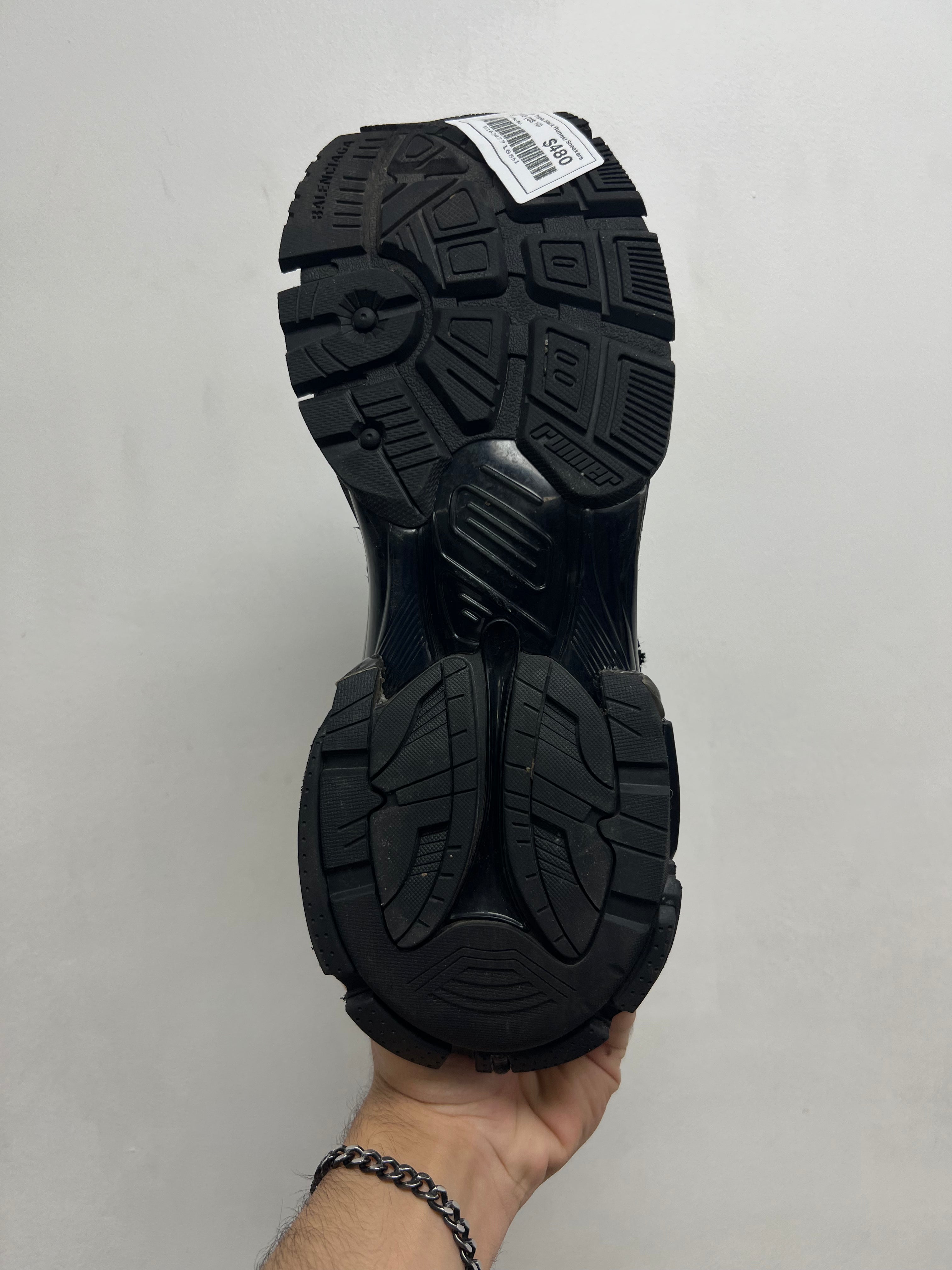 Balenciaga Triple Black Runner Sneakers