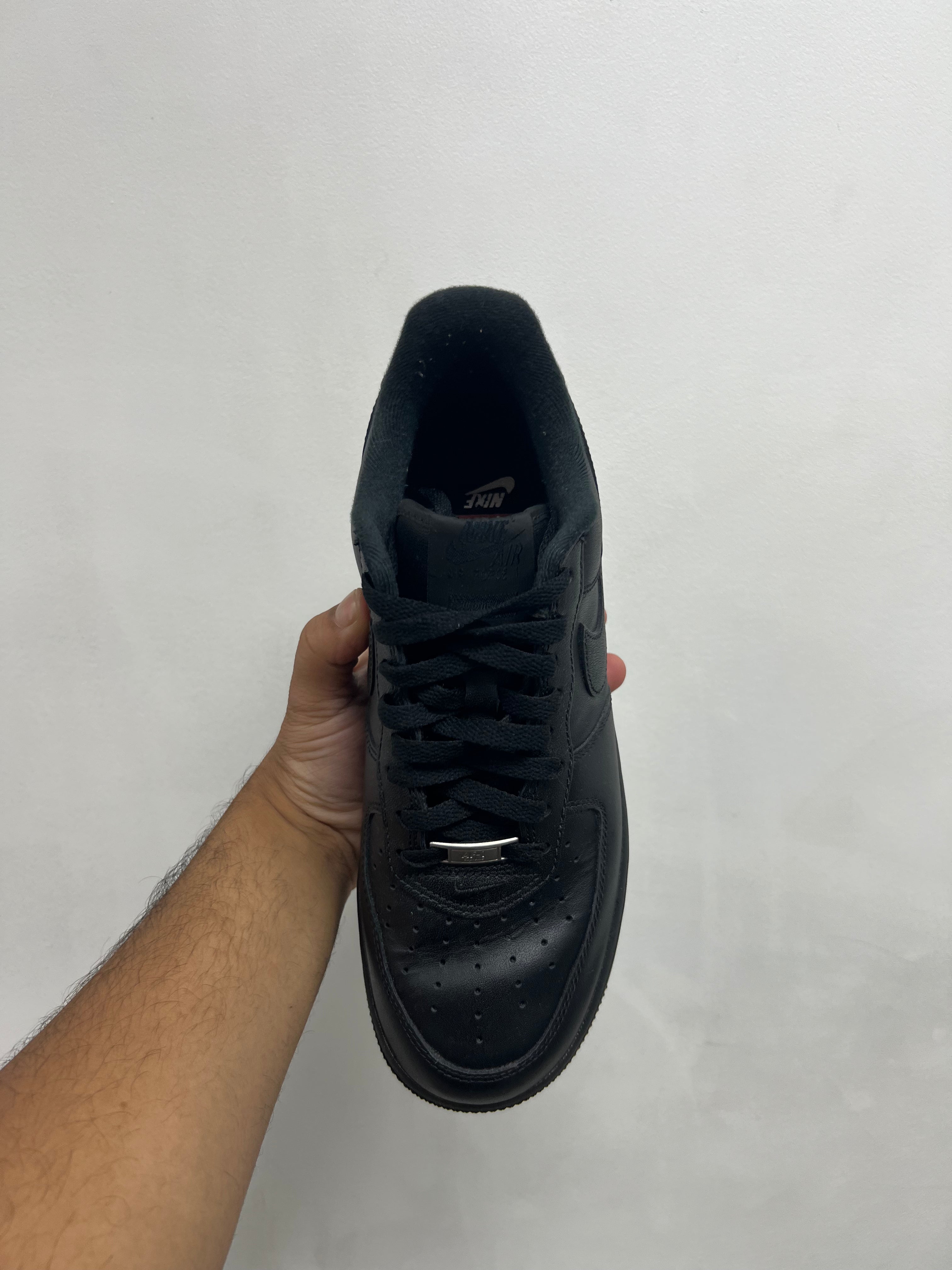 Nike AF1 Black Supreme Sneakers