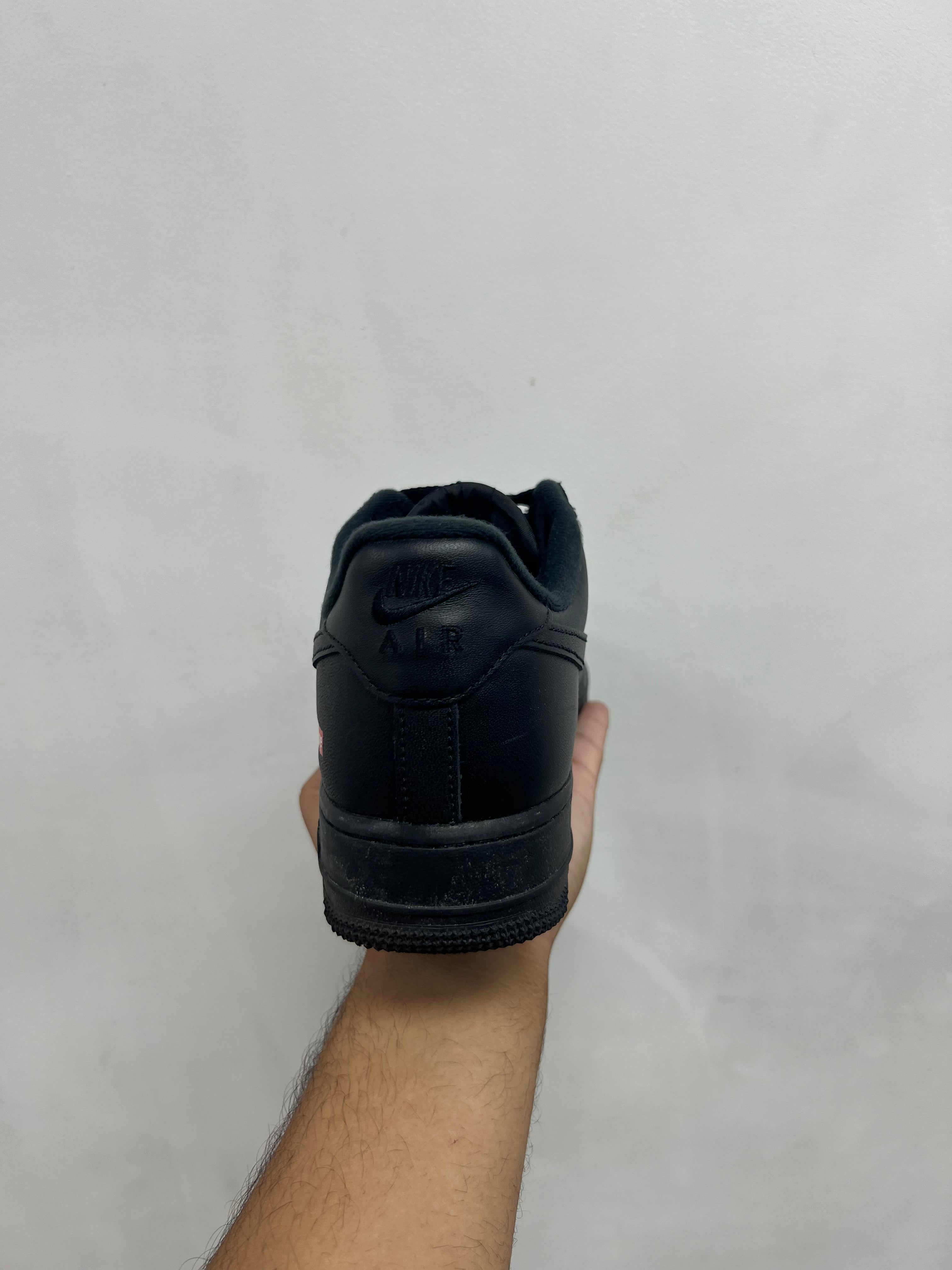 Nike AF1 Black Supreme Sneakers