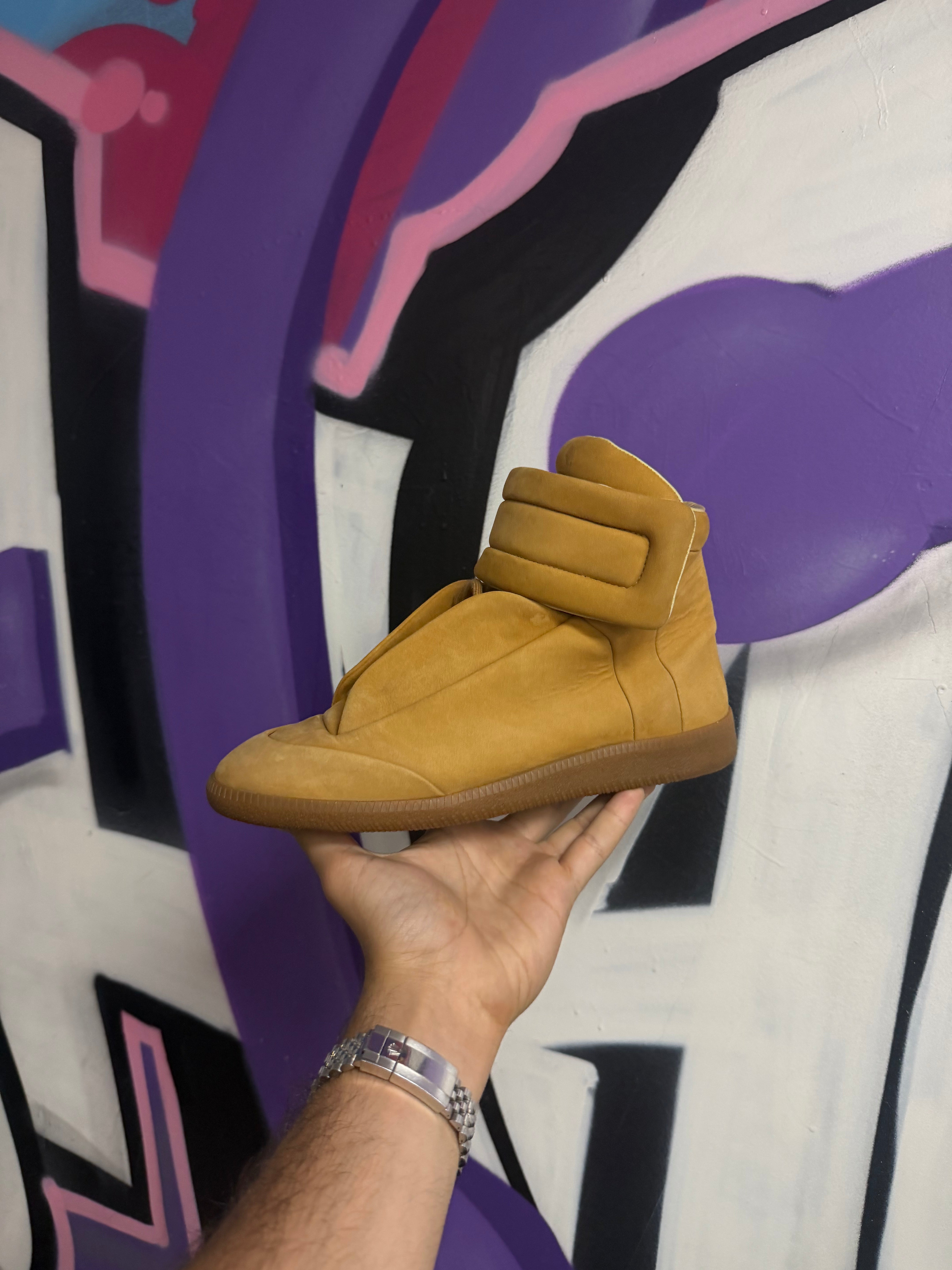 Maison Margiela Wheat Future Hi Sneakers