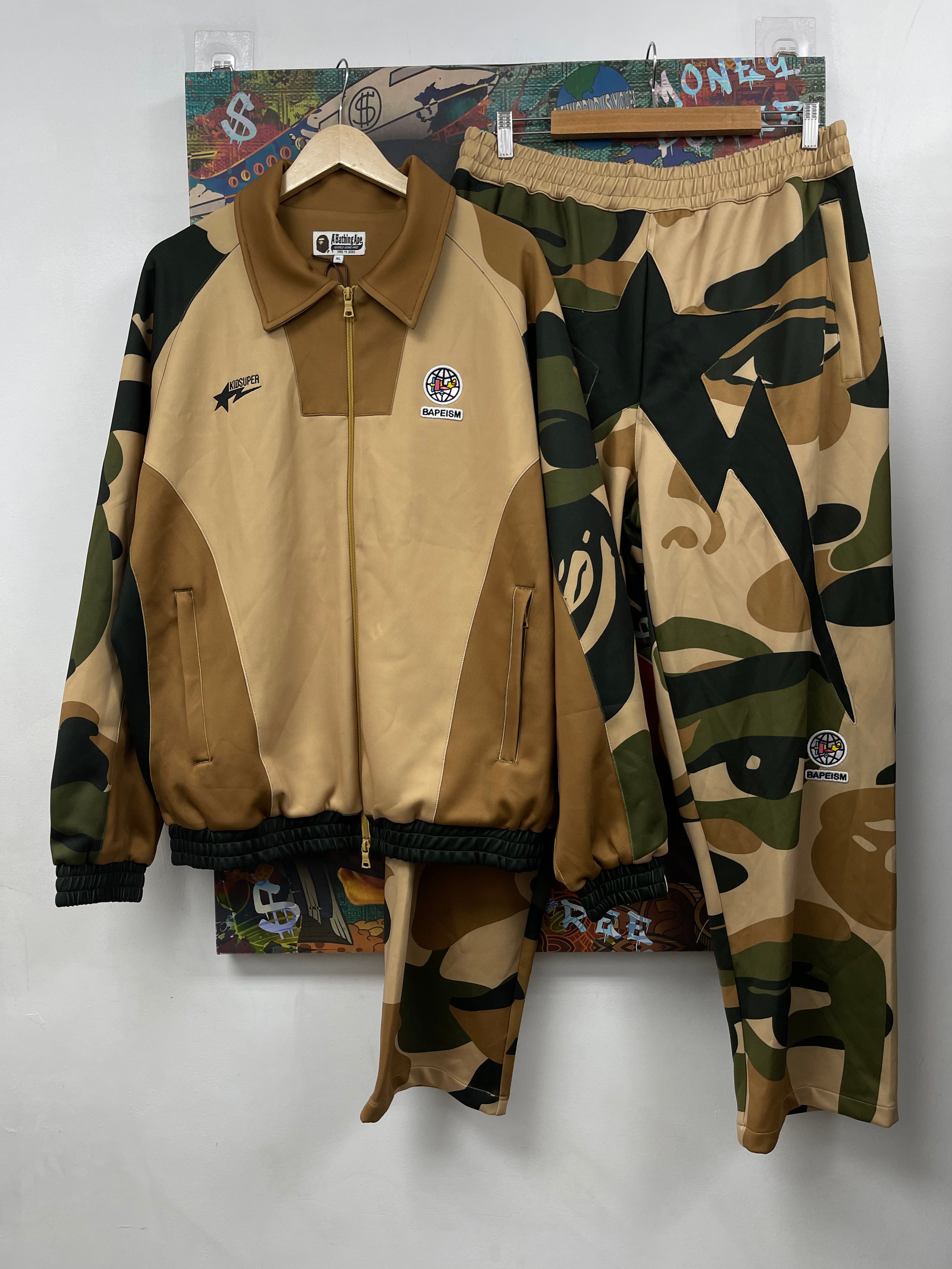 BAPE Kidsuper Patchwork Track Suit