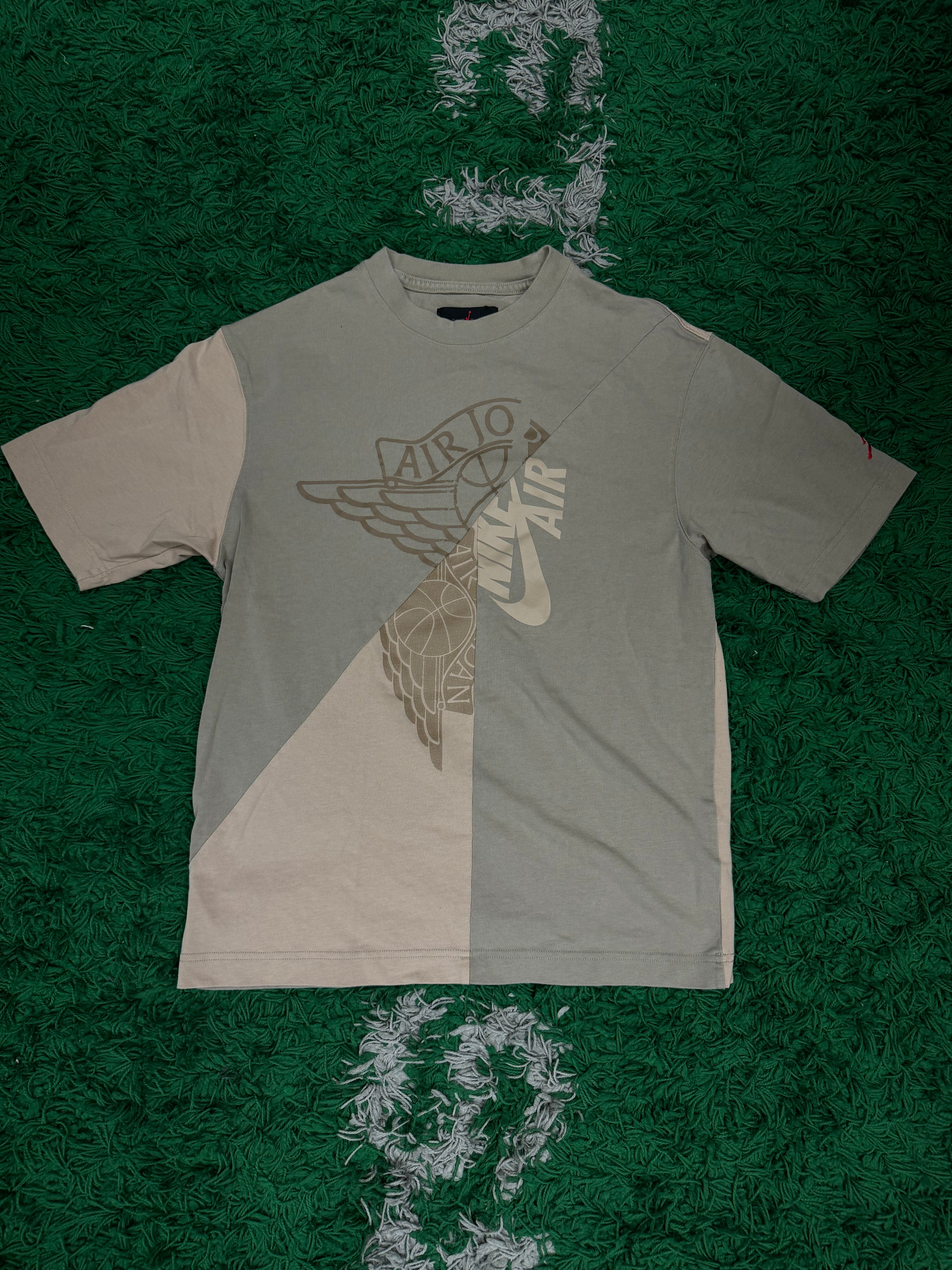 Travis Scott Jordan Tee Khaki Used Medium