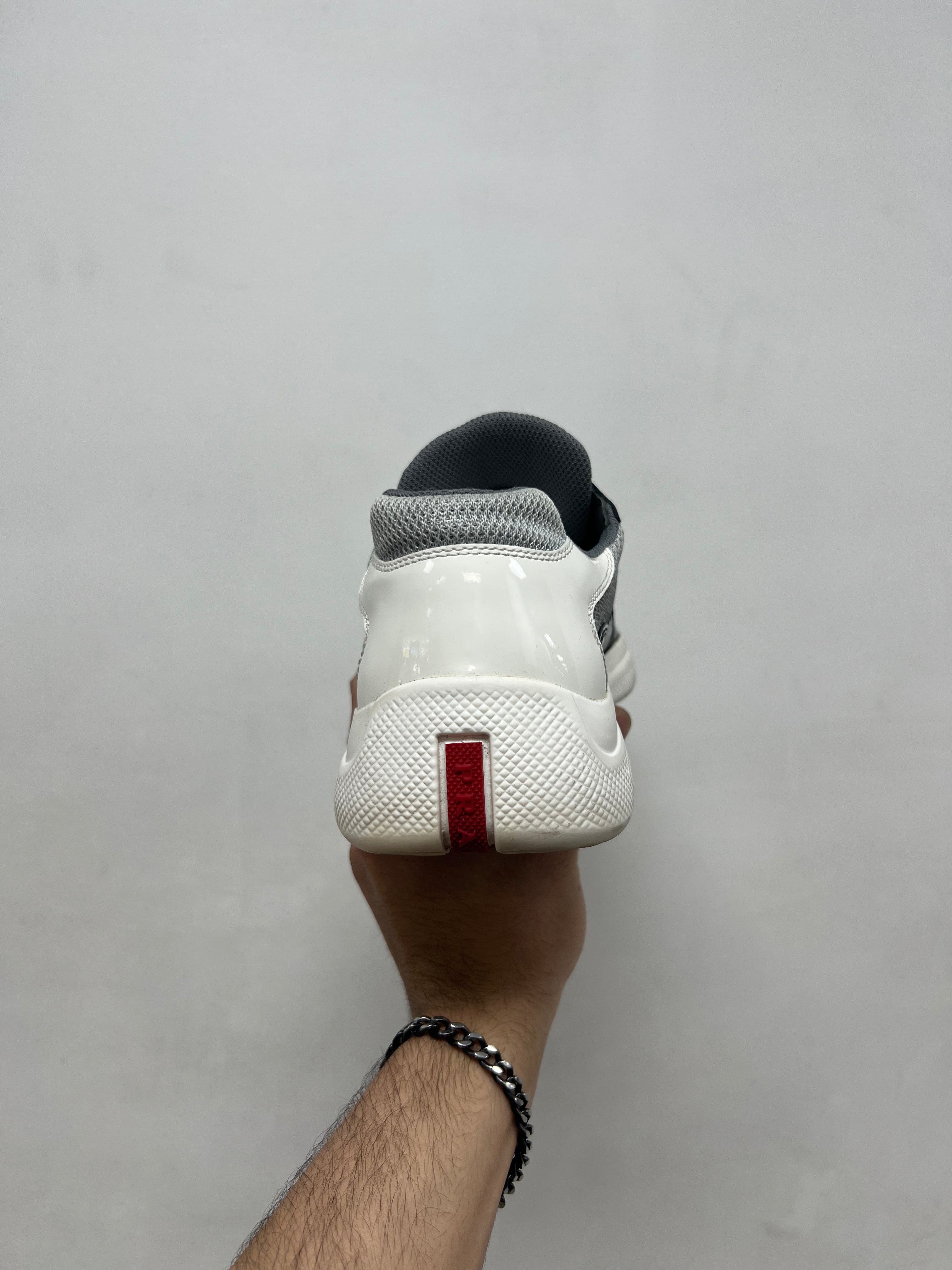 Prada Black White Cups Sneakers