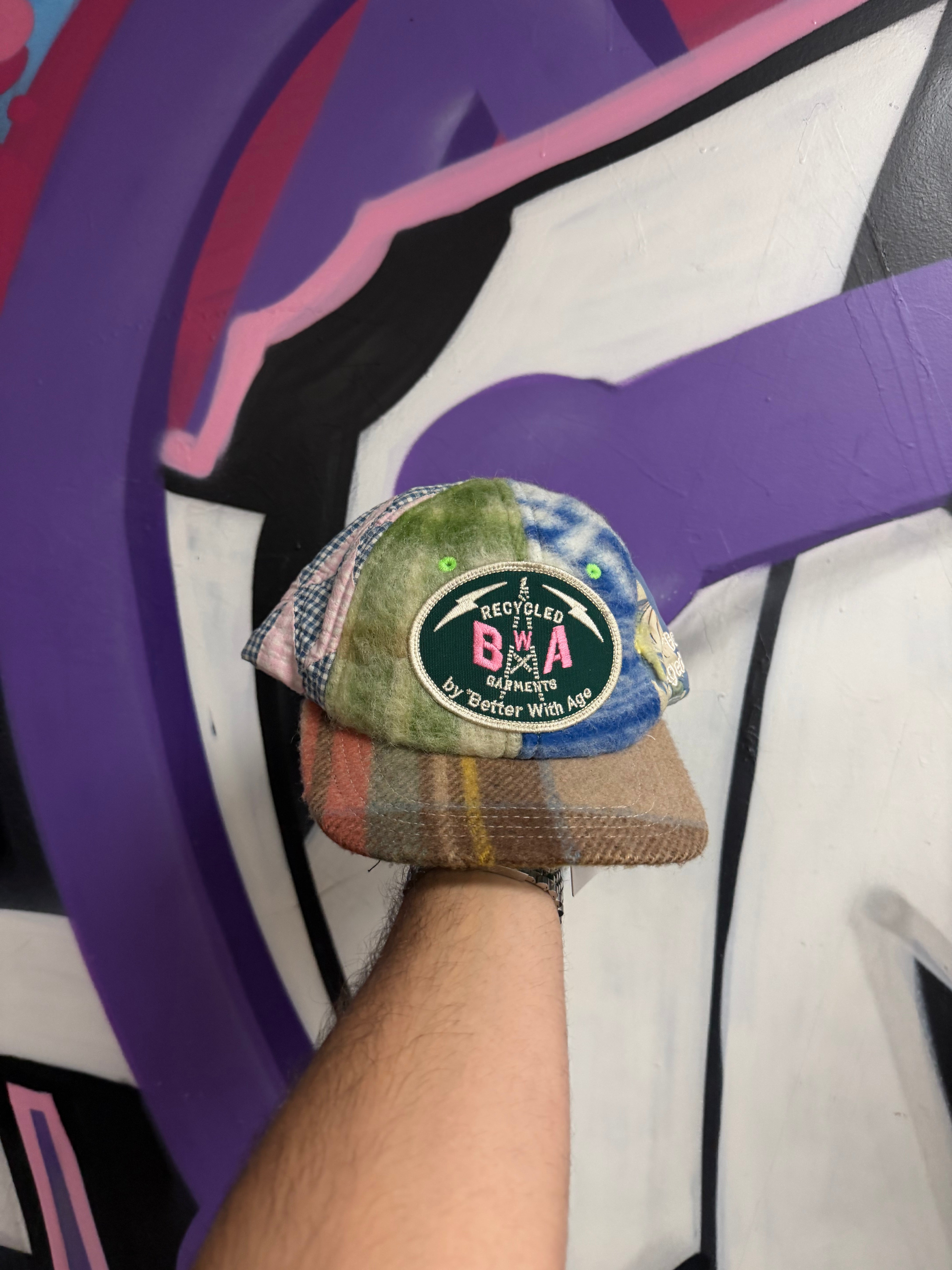Better With Age Multi Patchwork Pendleton Hat