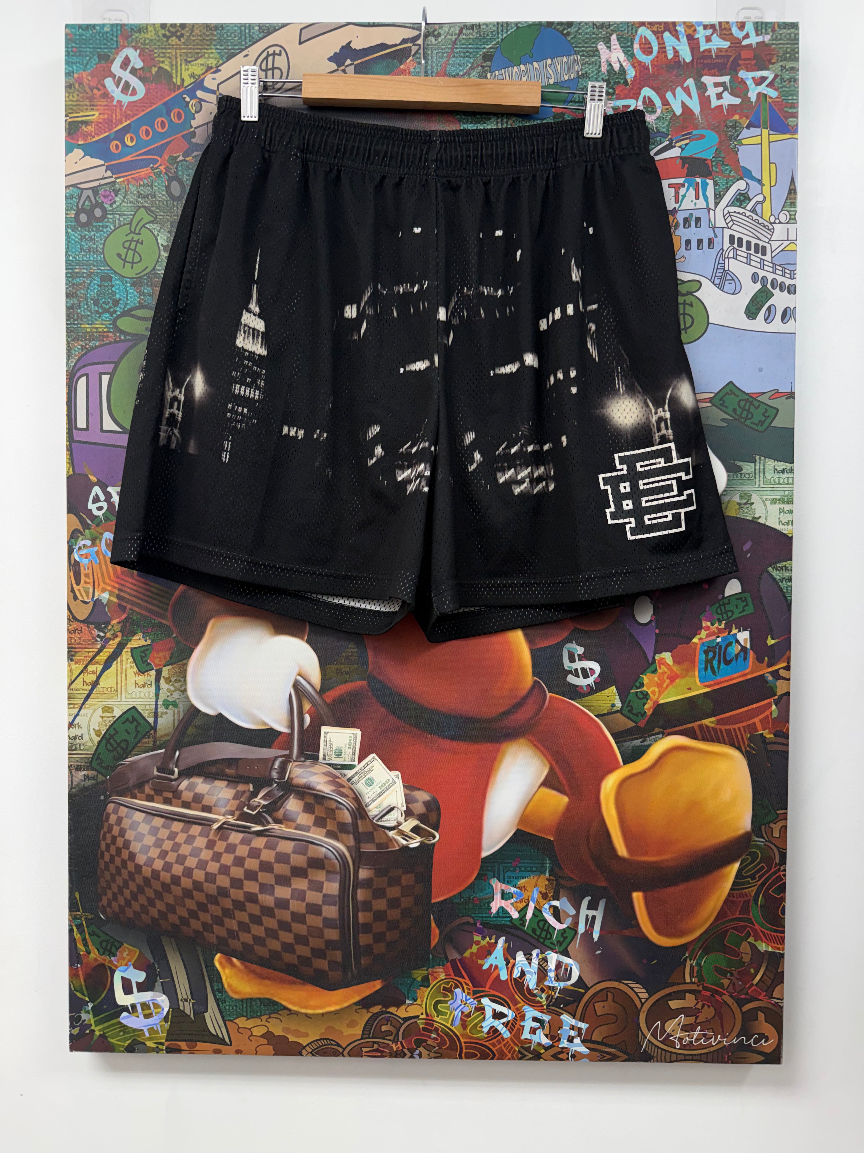 Eric Emanuel Black Skyline (OG) Shorts