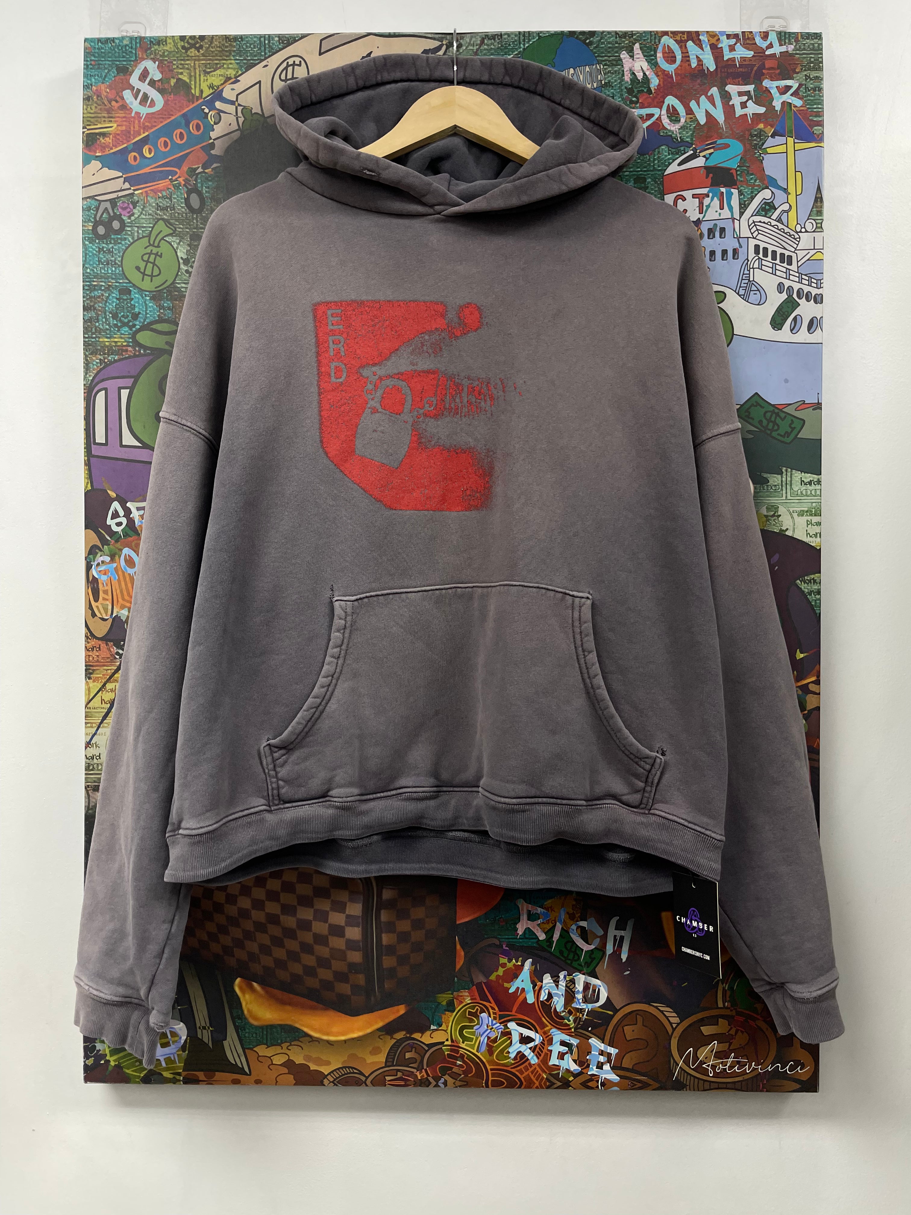 ENFANTS RICHES DÉPRIMÉS Faded Lips Locking Hoodie