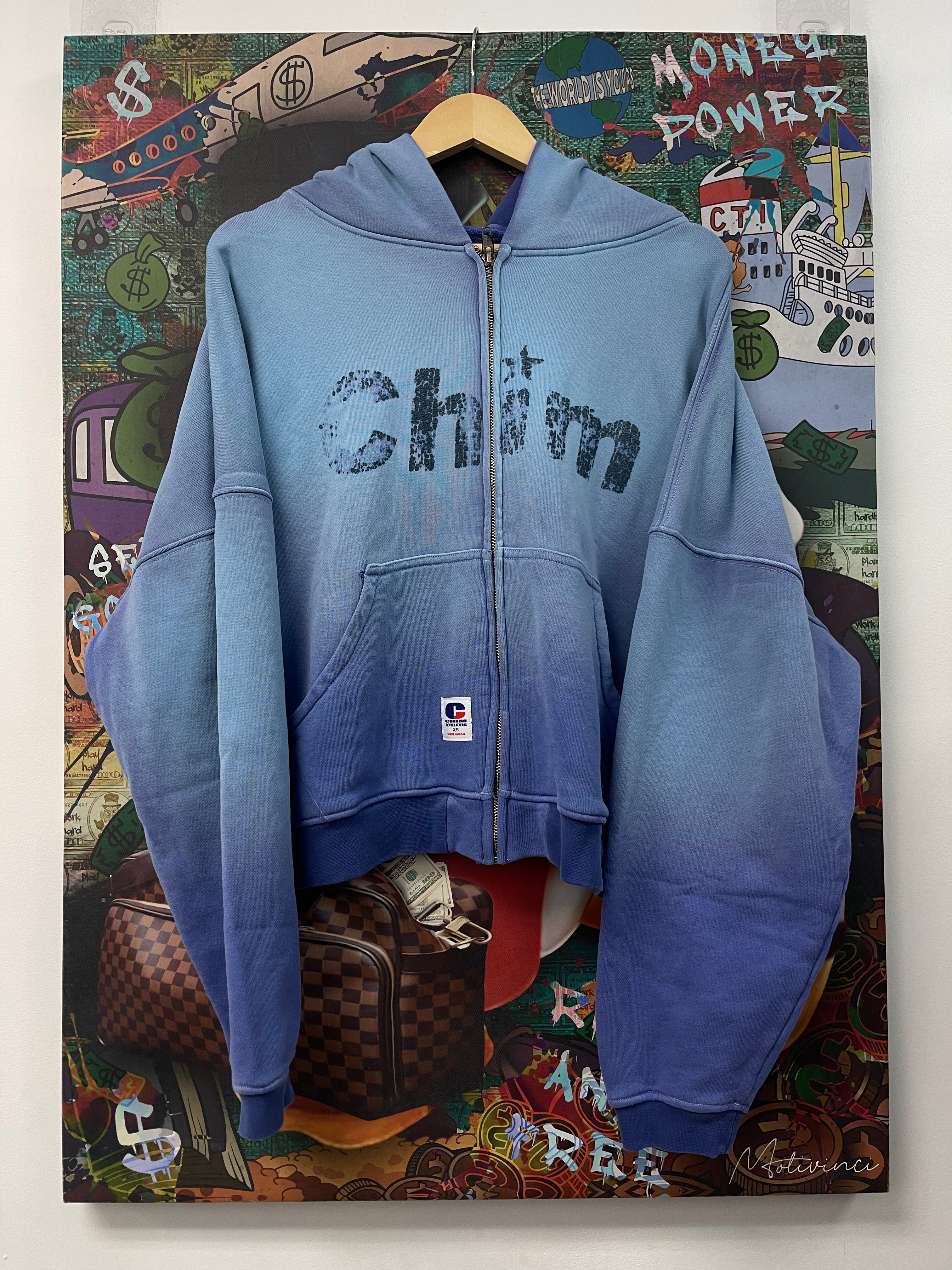 HMDD Baby Blue Crack Logo Hoodie