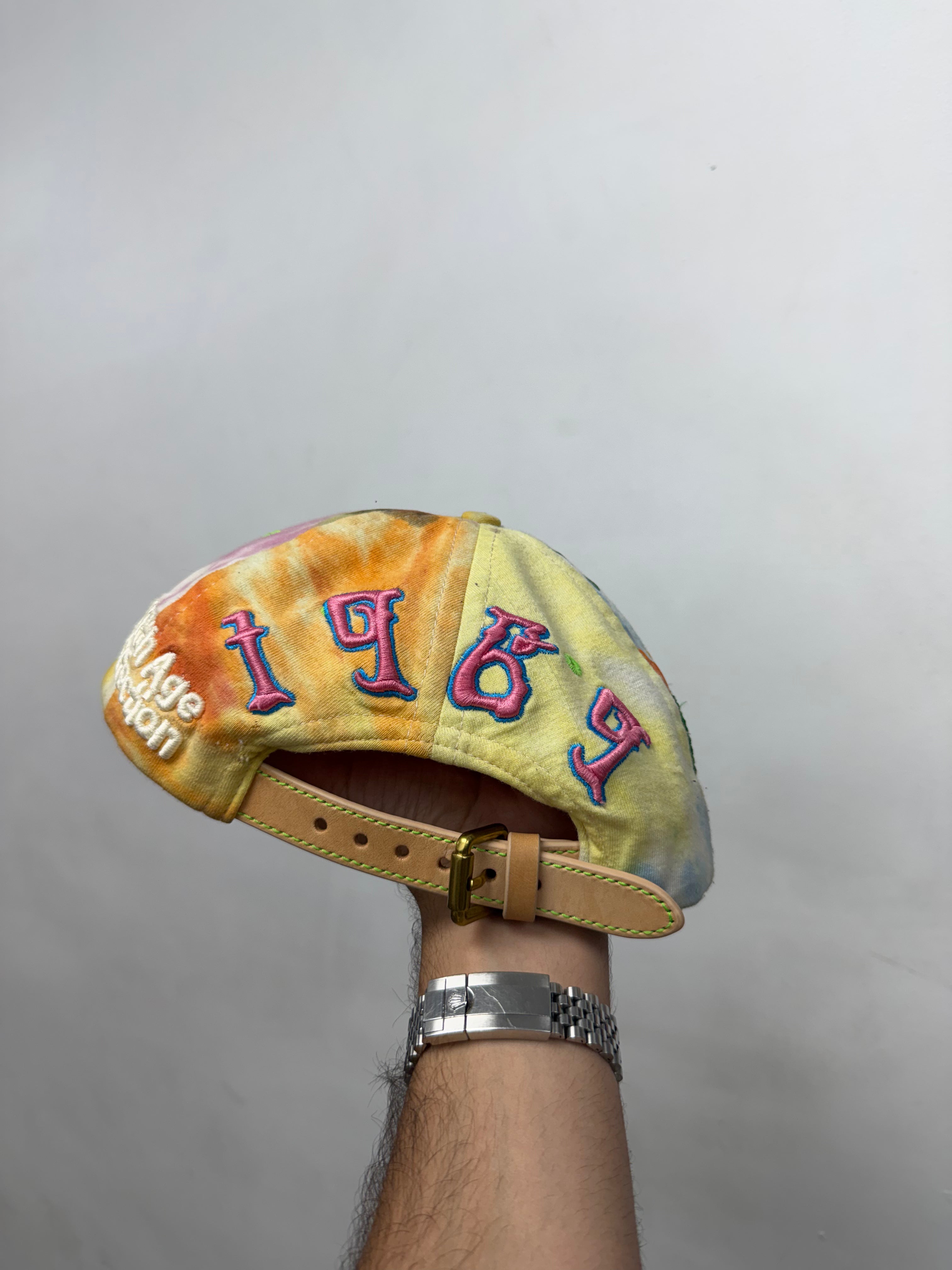 Better With Age Reconstructed Tie Dye Hat