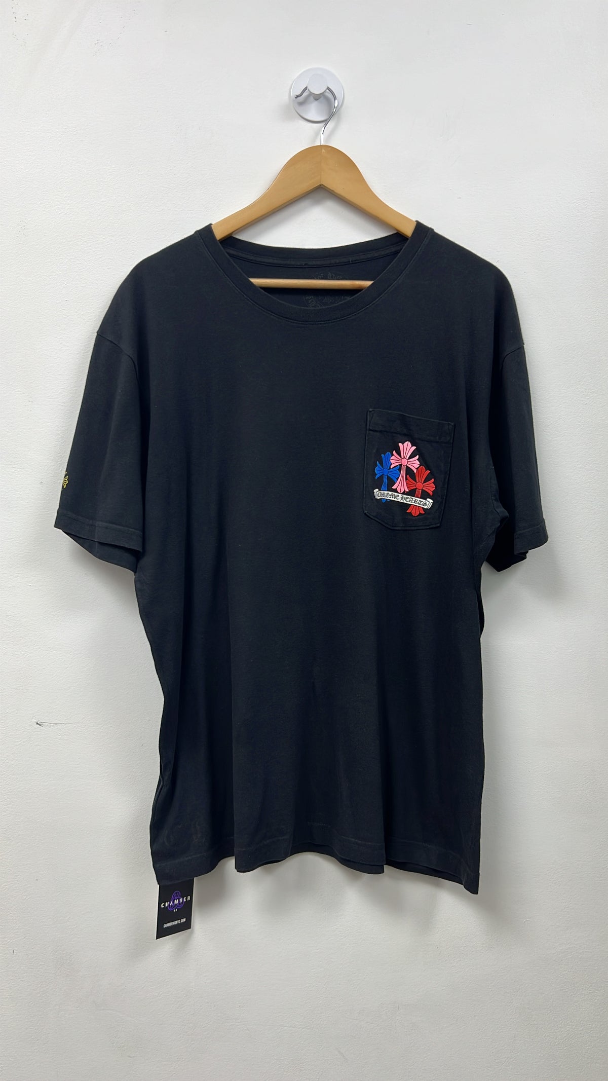 Chrome Hearts Black Multi Cross Tee