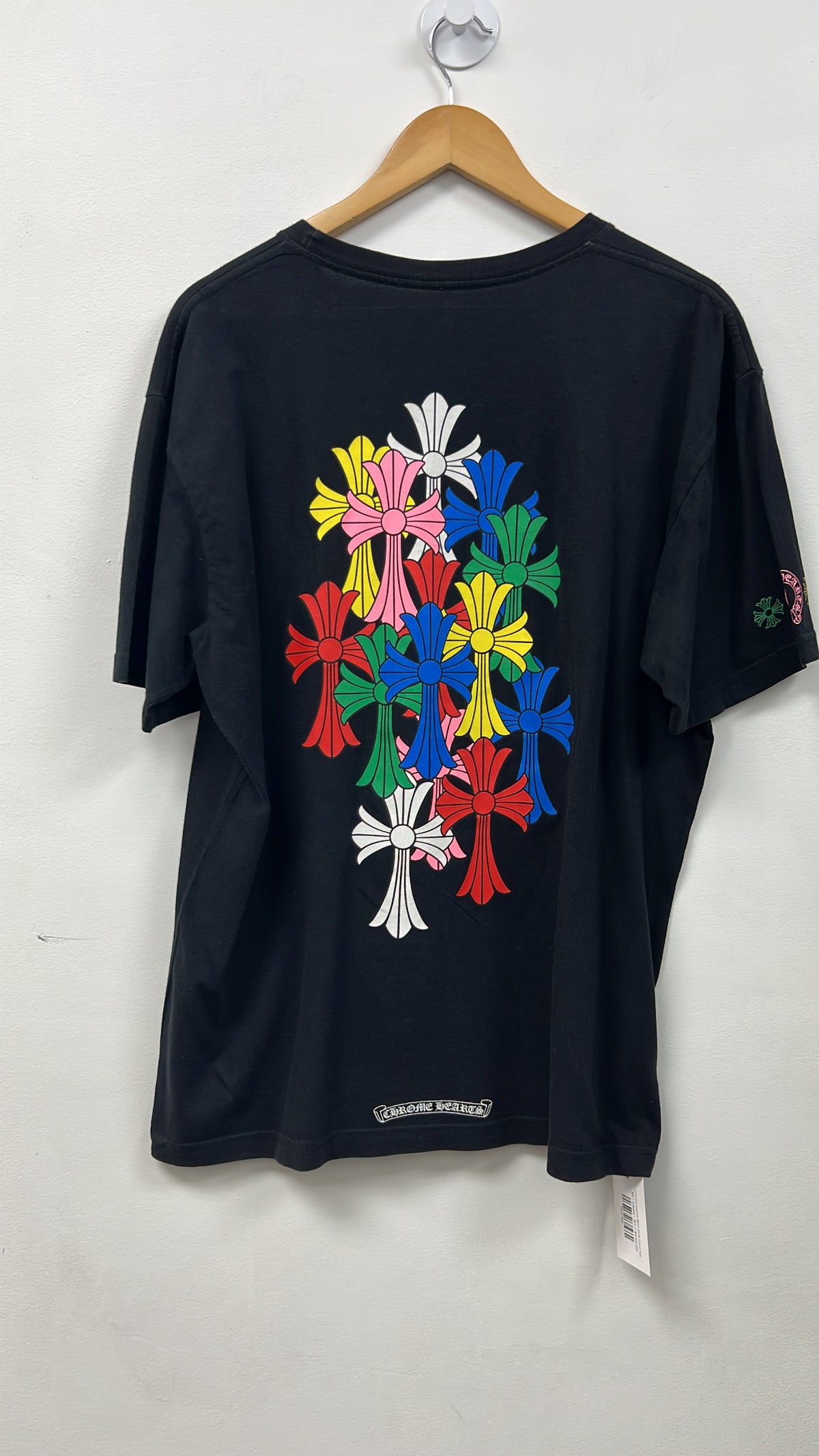 Chrome Hearts Black Multi Cross Tee
